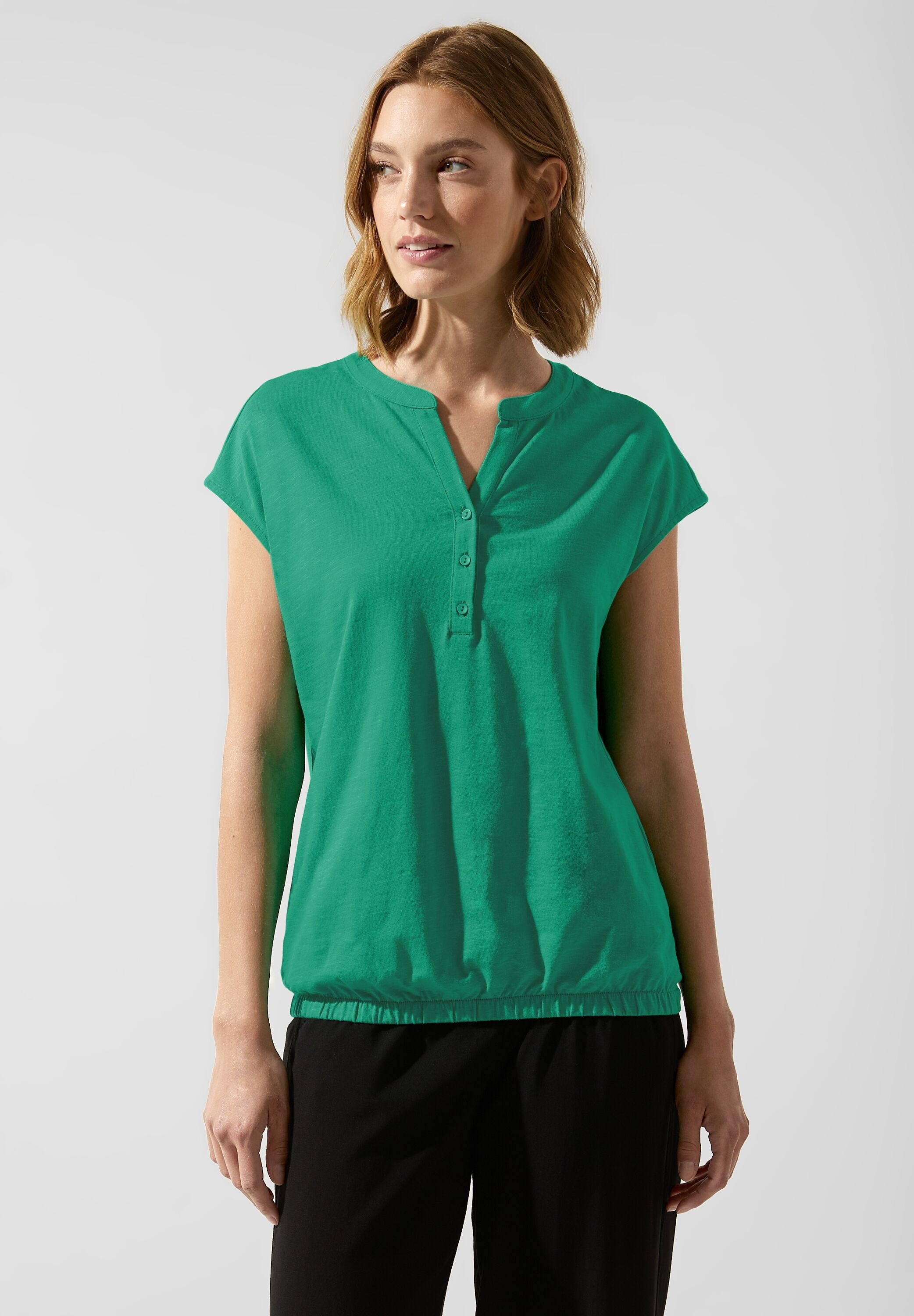 STREET ONE T-Shirt, in online BAUR | Unifarbe kaufen