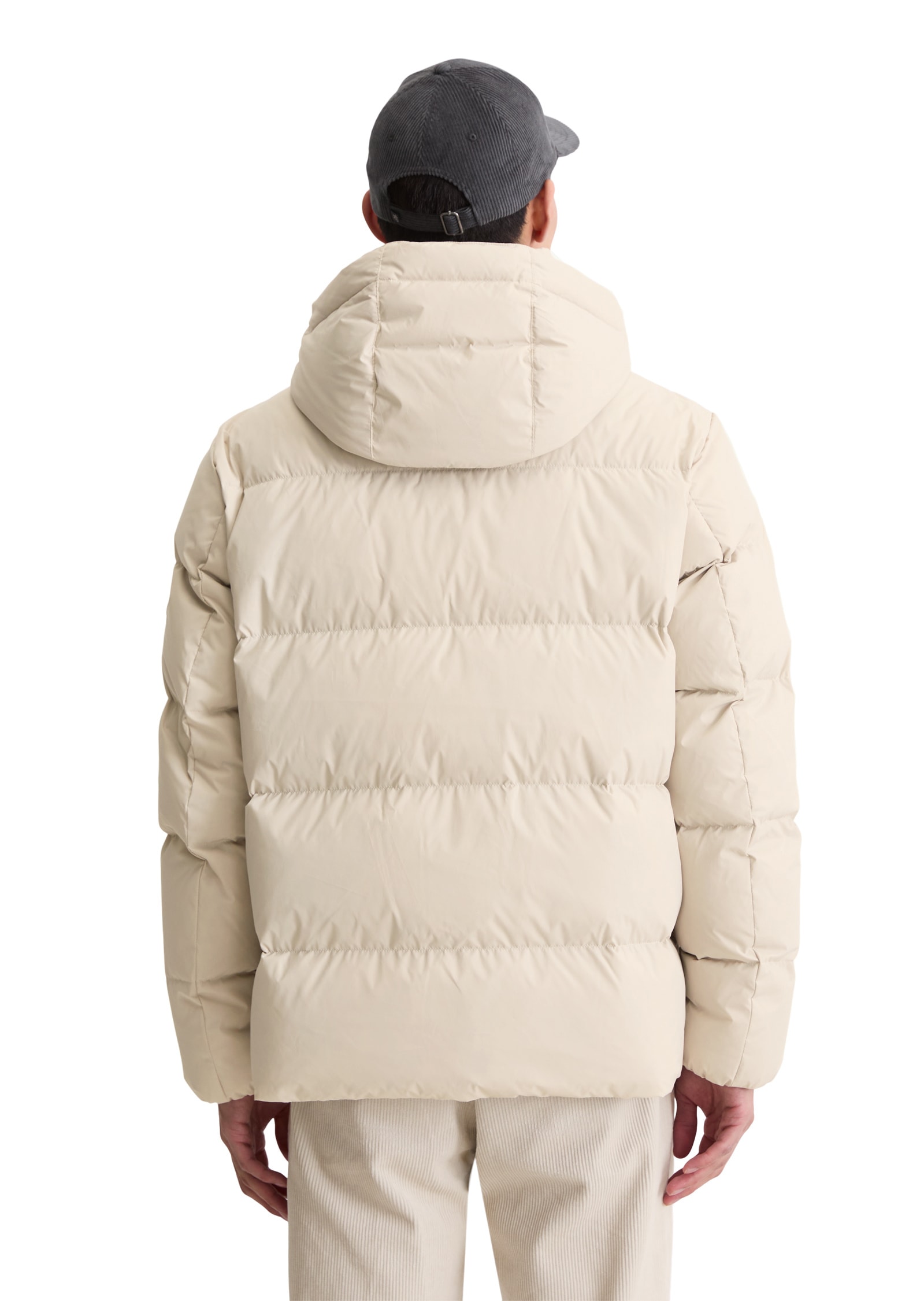 Marc O'Polo Outdoorjacke »mit abnehmbarer Kapuze« ohne Kapuze