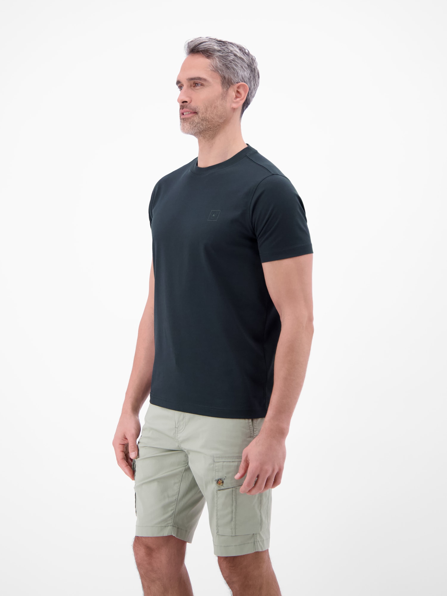 LERROS T-Shirt »T-Shirt in Cool & Dry Qualität« Feuchtigkeitsregulierend, hoher Tragekomfort, Einfarbig, Kurzarm