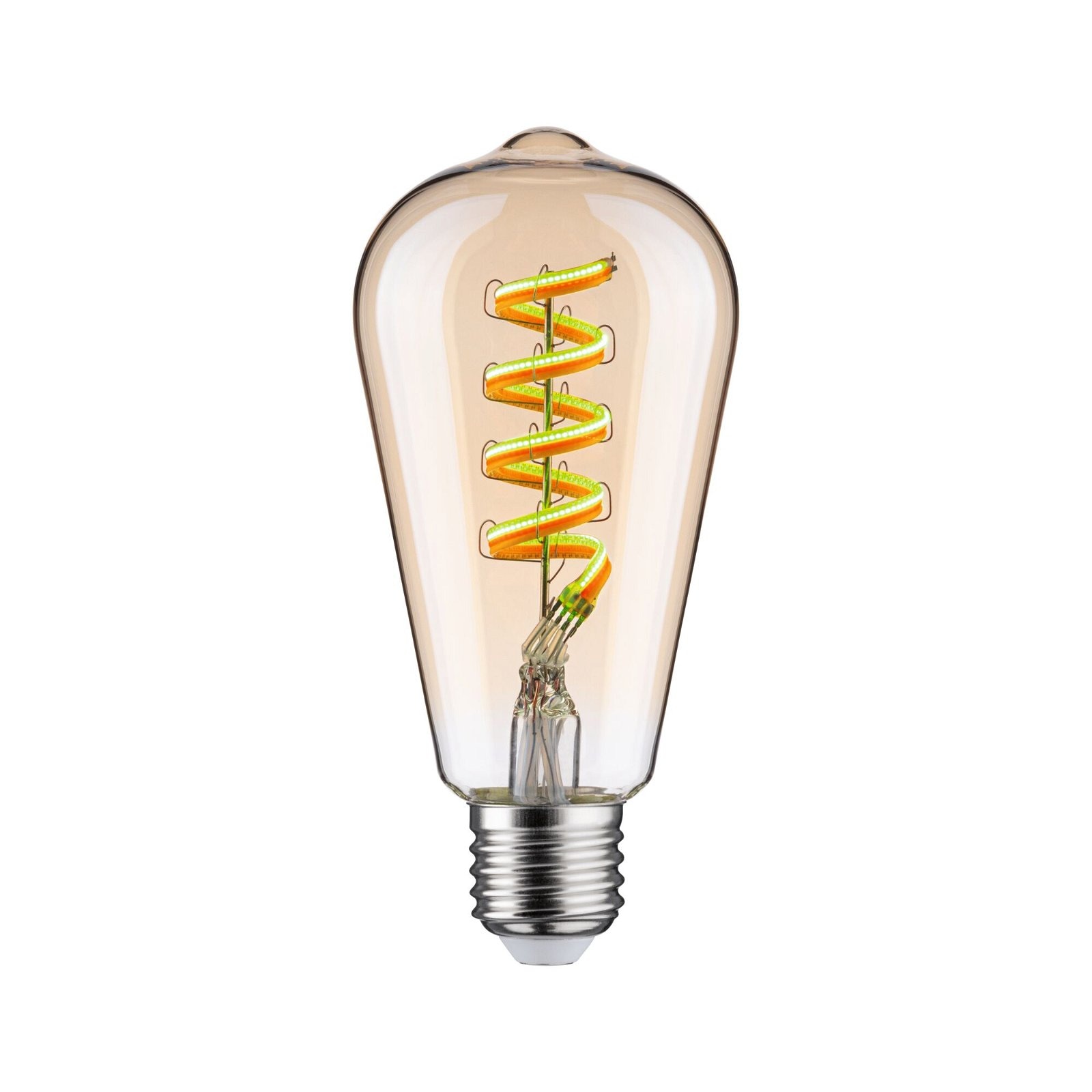 Paulmann LED-Leuchtmittel »Smart Filament ST64 470lm 2200K-6500K gold 230V«, 1 St., Tageslichtweiß