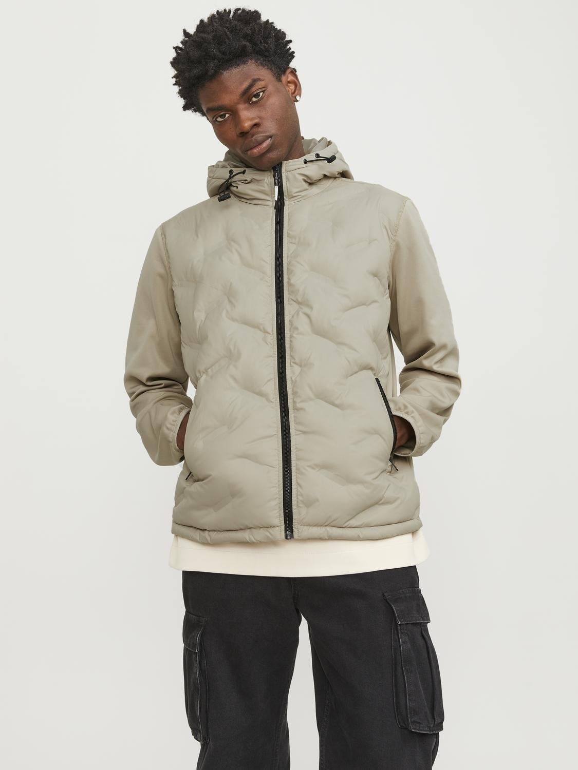 Jack & Jones Hybridjacke "JCOHEAT HYBRID JACKET NOOS", mit Kapuze günstig online kaufen