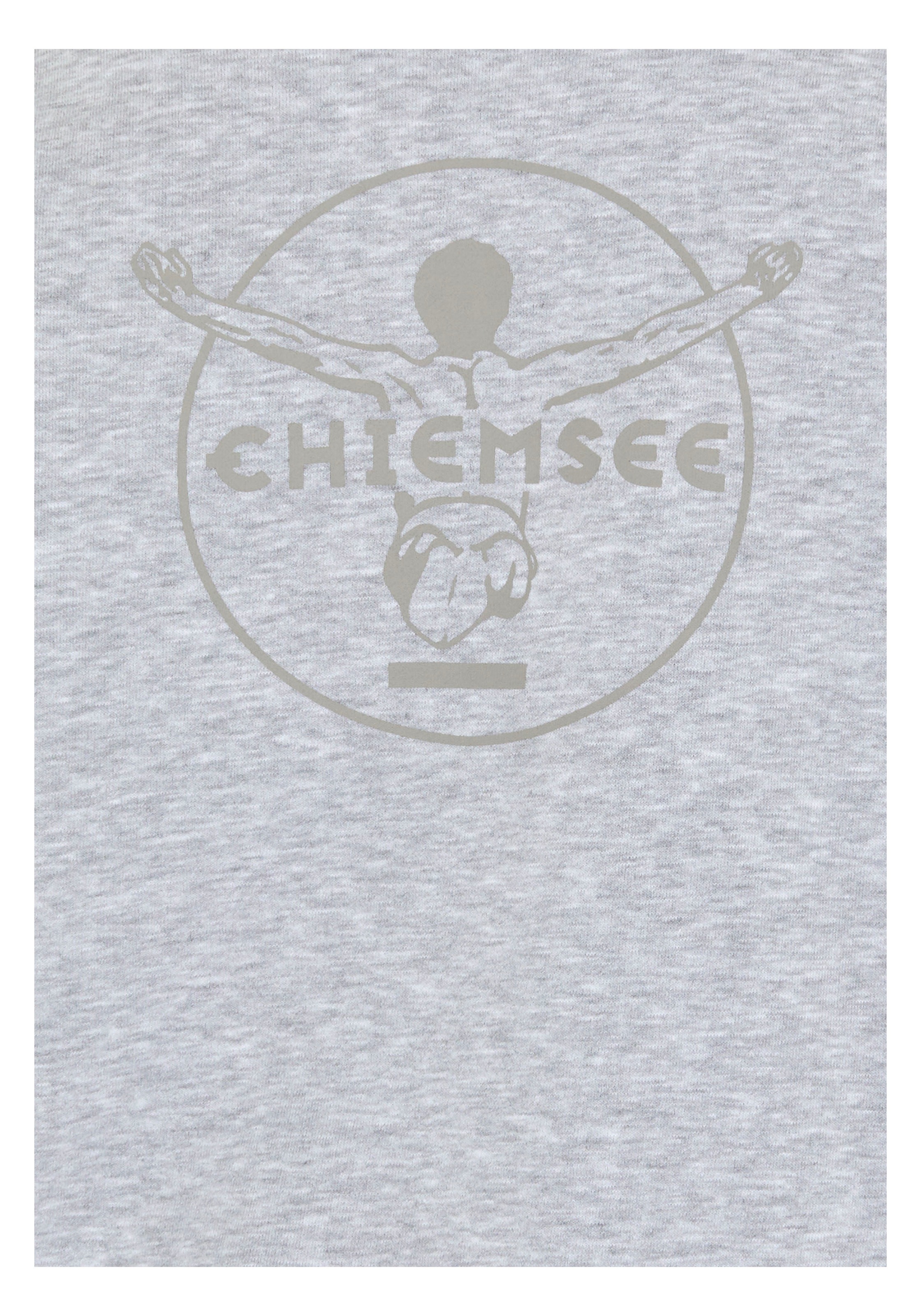 Chiemsee Sweatshirt , - mit gro&szlig;em, tonalen Logo Rubber Print auf dem R&uuml;cken<br/>

