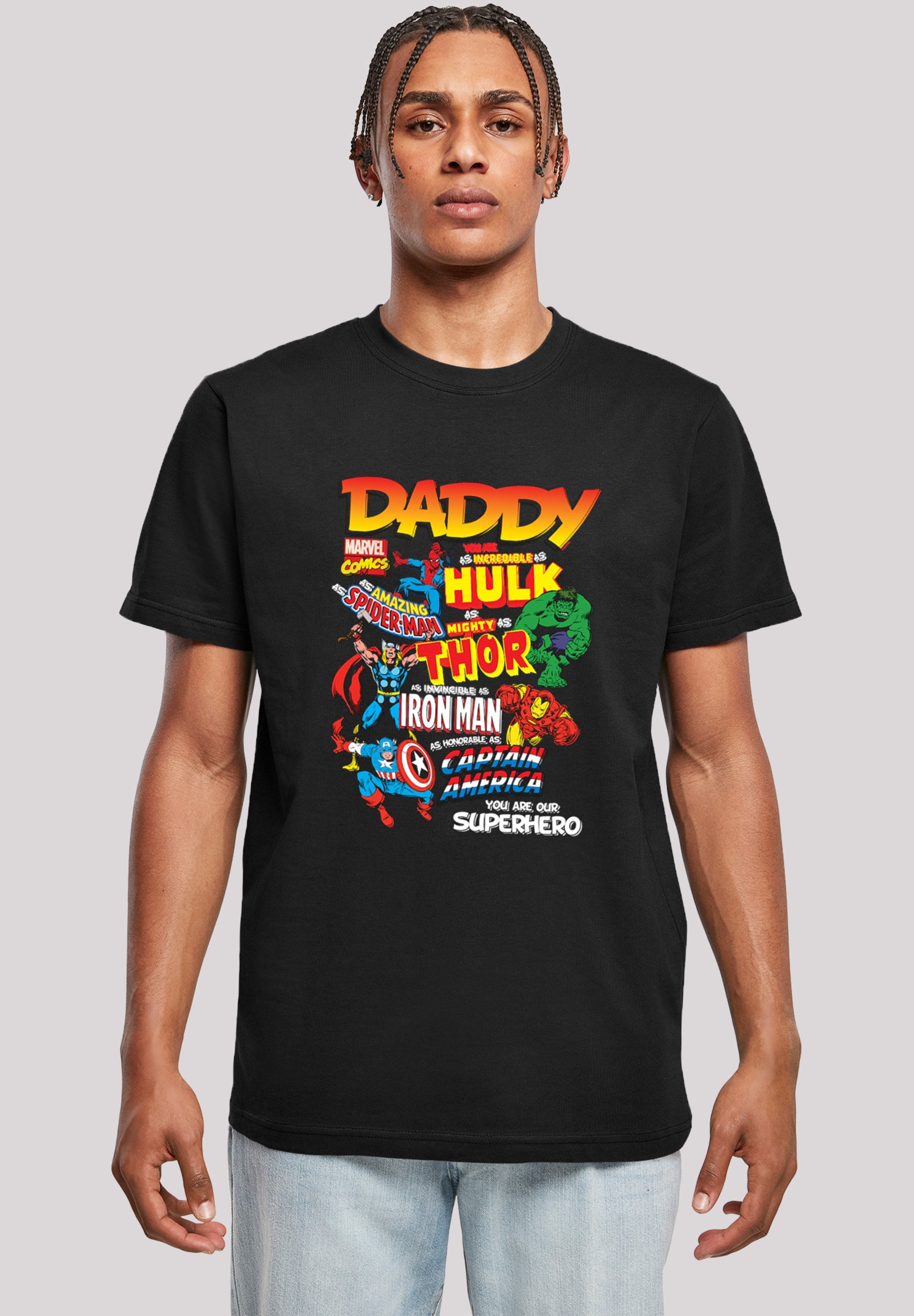 F4NT4STIC Kurzarmshirt »F4NT4STIC Herren«, (1 tlg.)