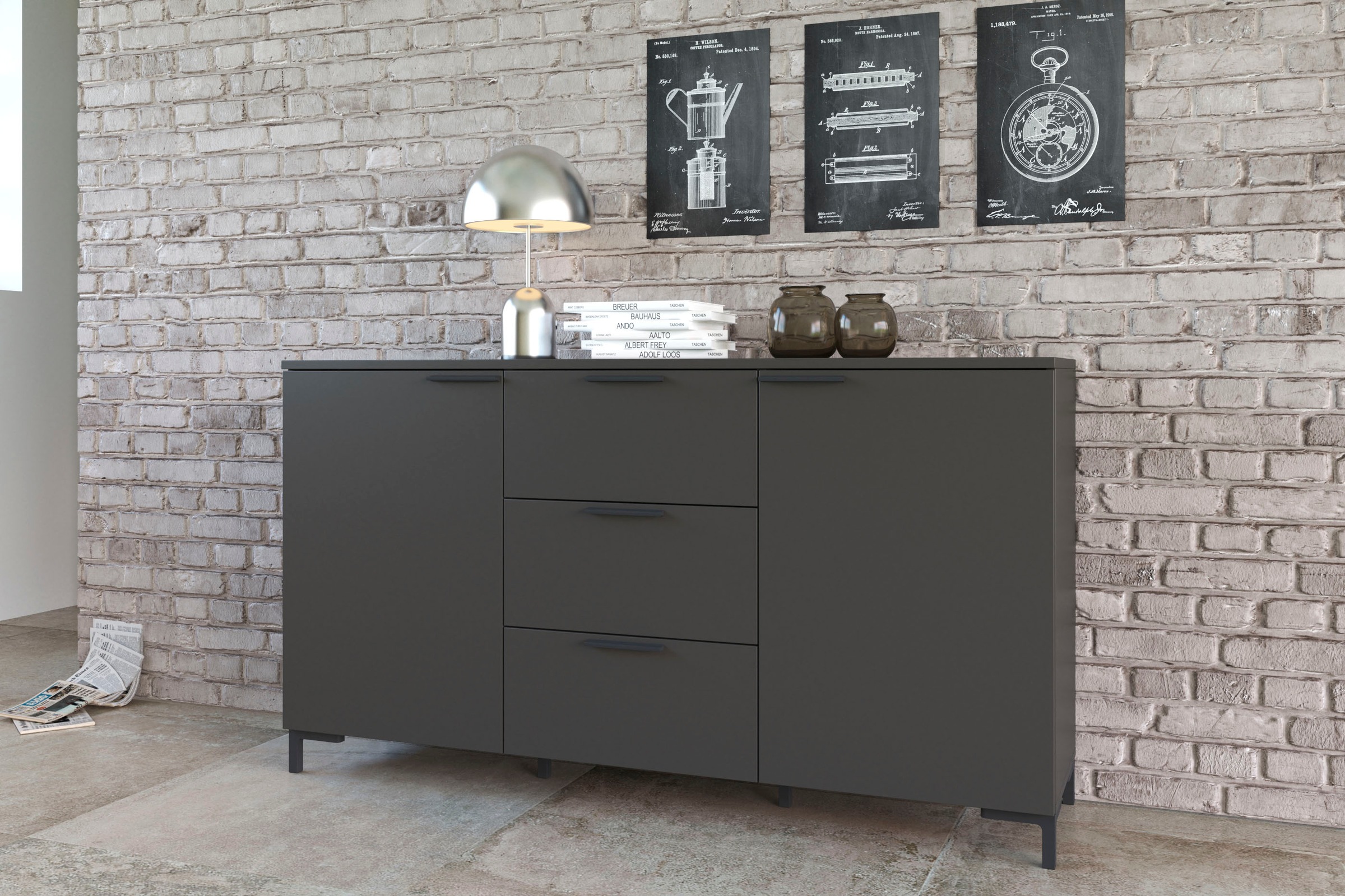 Home affaire Kommode "Alternative" Breite 151 cm günstig online kaufen