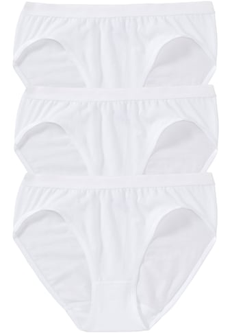 Jazz-Pants Slips, (3er Pack), elastischer Web-Bund in matt/glanz Optik