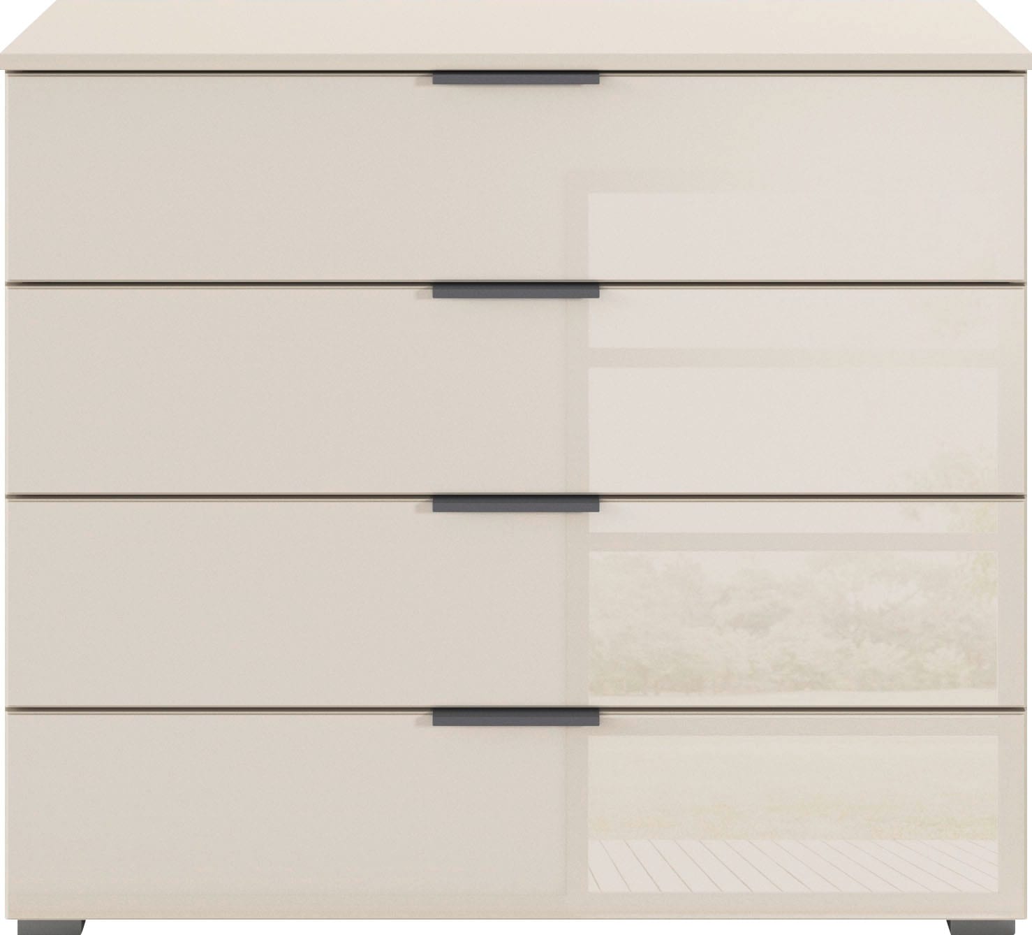 rauch Kommode "Sideboard Schubladenkommode Schubladenkommode AGORDO mit Gla günstig online kaufen