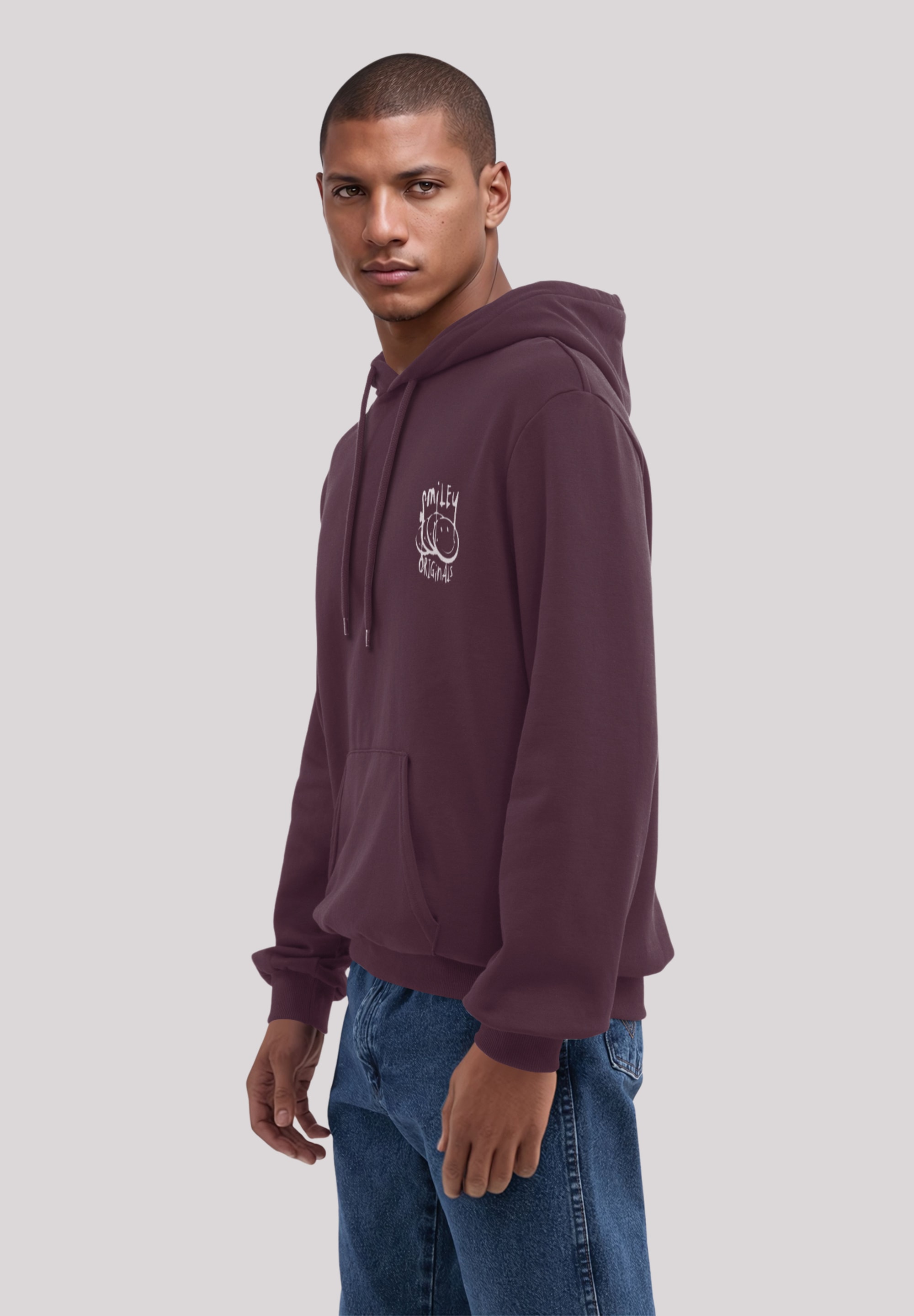 F4NT4STIC Kapuzenpullover »Smiley Originals Punk Drippy Streetwear Graphic«, Premium Qualität