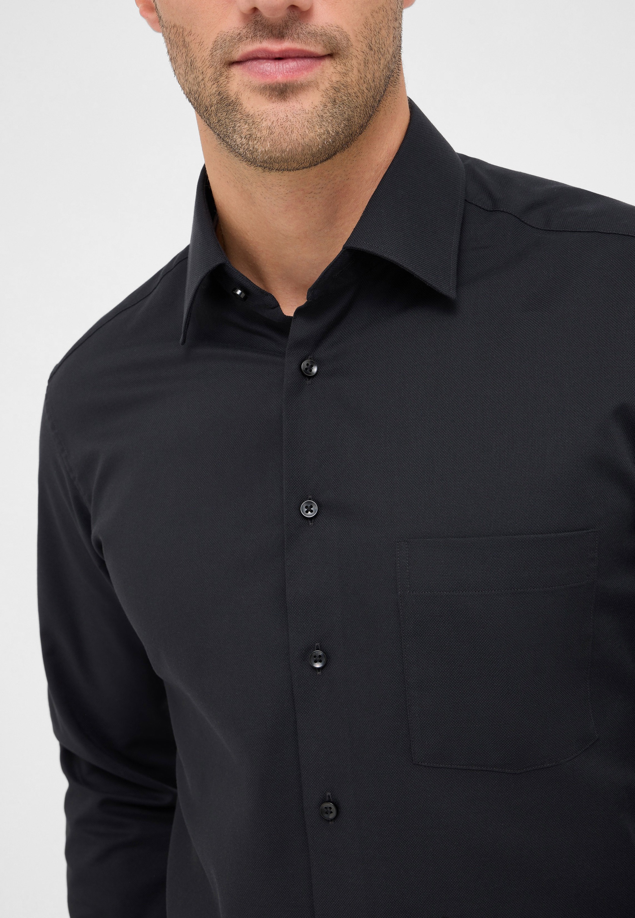 Eterna Langarmhemd »MODERN FIT«, NON IRON (bügelfrei)