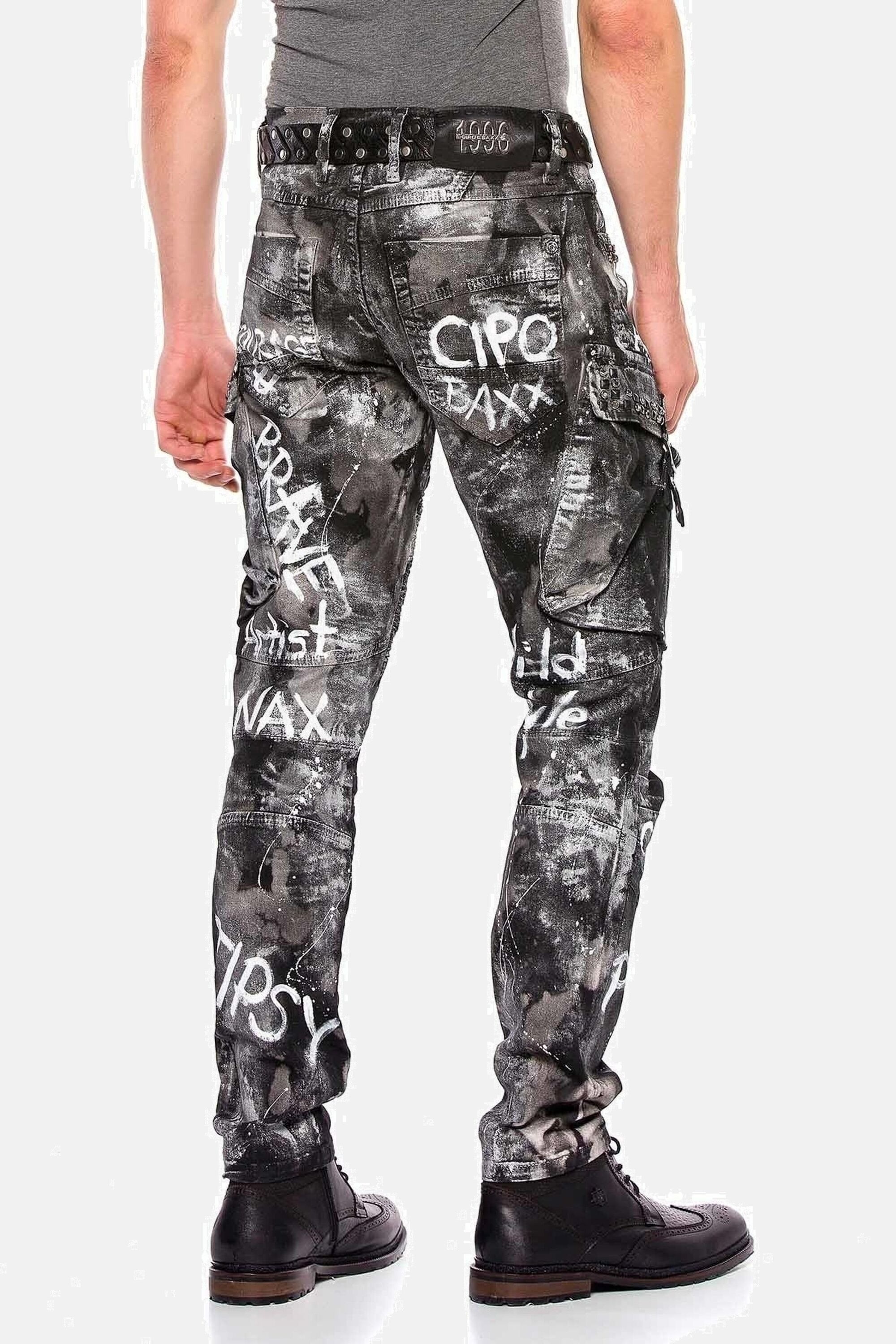 Cipo & Baxx Regular-fit-Jeans »Jeans«, im Regular-Fit, CD572