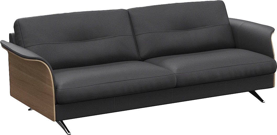 FLEXLUX 3-Sitzer »Glow, super bequem durch hochwertigem Sitzaufbau mit Federkern«, Modernes skandinavisches Design