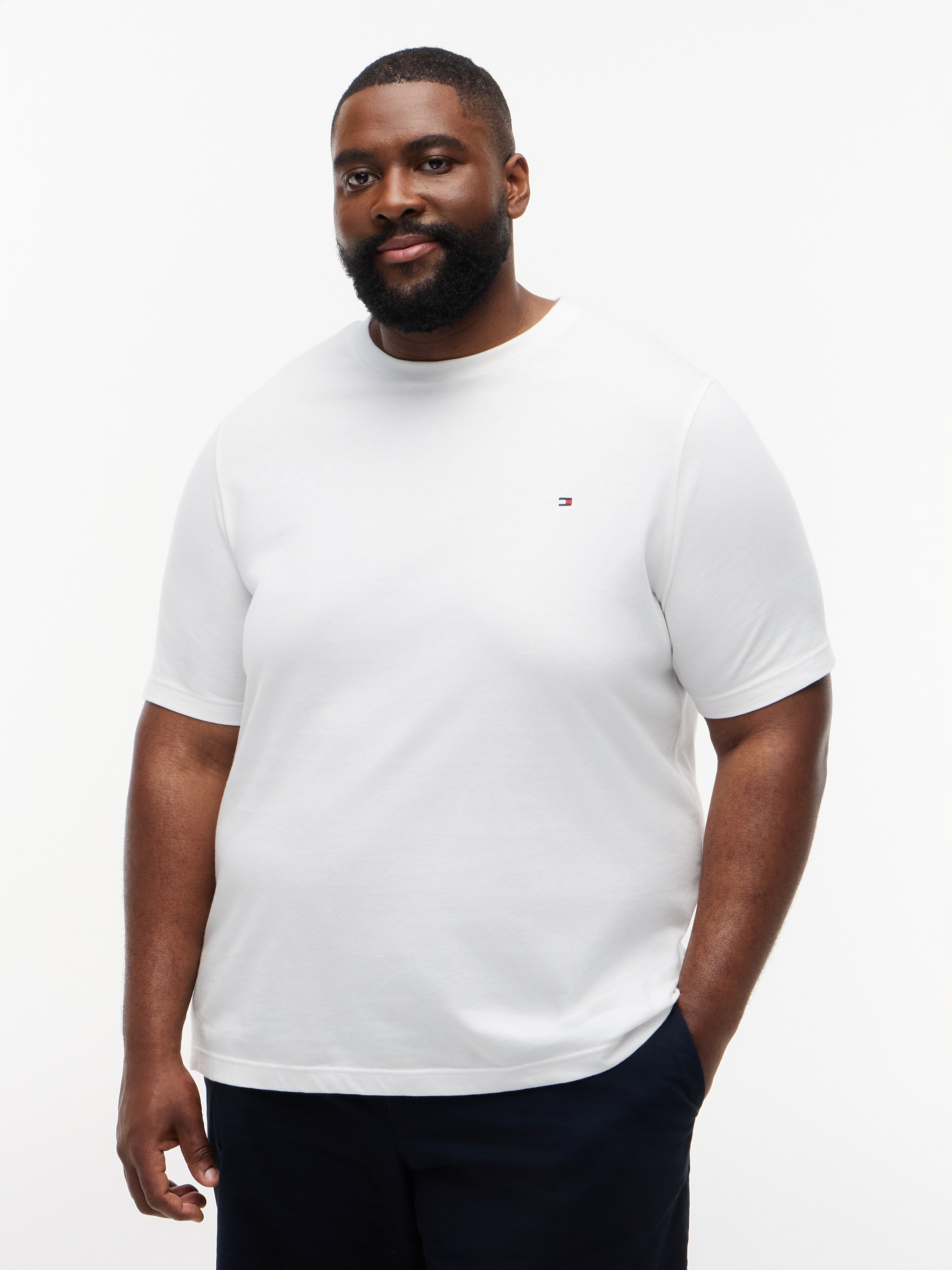 Tommy Hilfiger Big & Tall T-Shirt "BT-ESS SEASONAL REGULAR SOLID" Große Größen