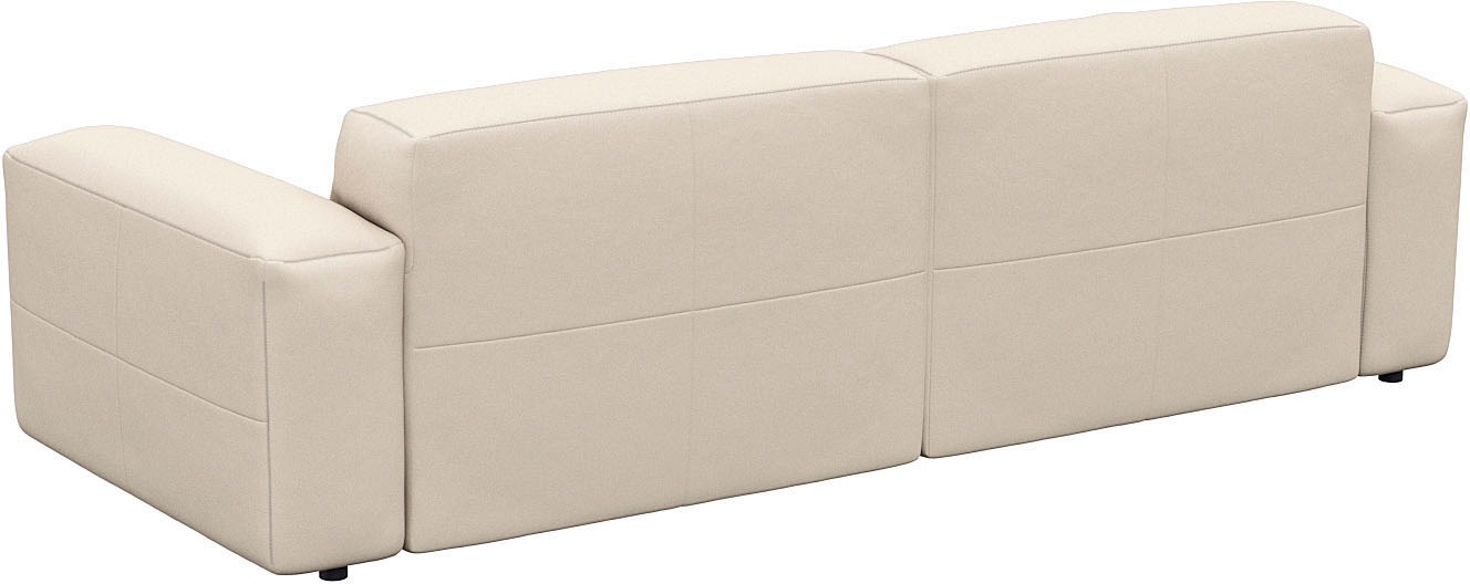 FLEXLUX 3-Sitzer »Lucera Sofa, super bequem durch hochwertigen Sitzaufbau mit Kaltschaum«, modern & anschmiegsam, Designsofa