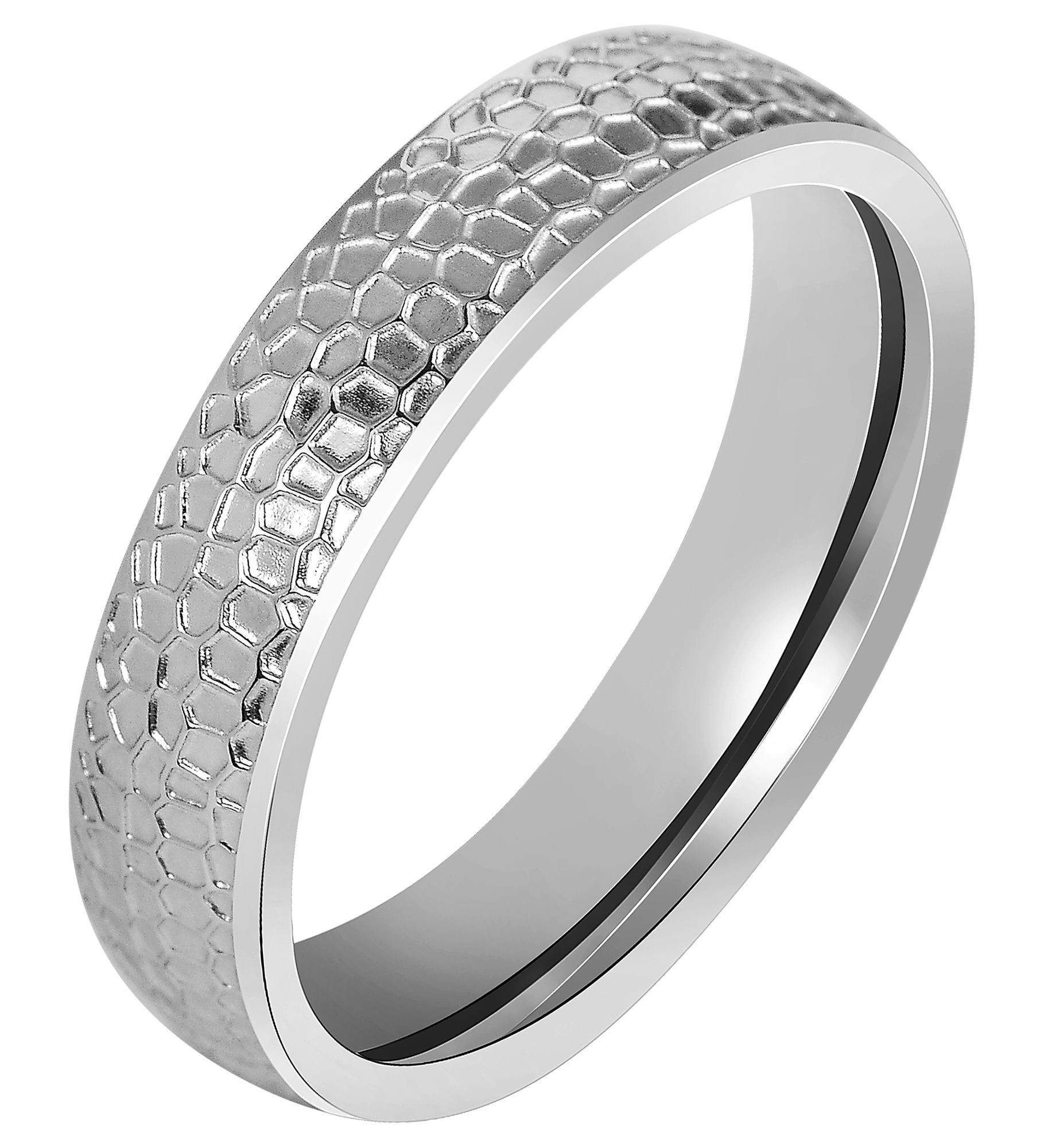Fingerring ADELIA´S "Herren Ring aus Edelstahl" Gr. 68, silber, Fingerringe, Herren, 68, Edelstahl, Fingerring