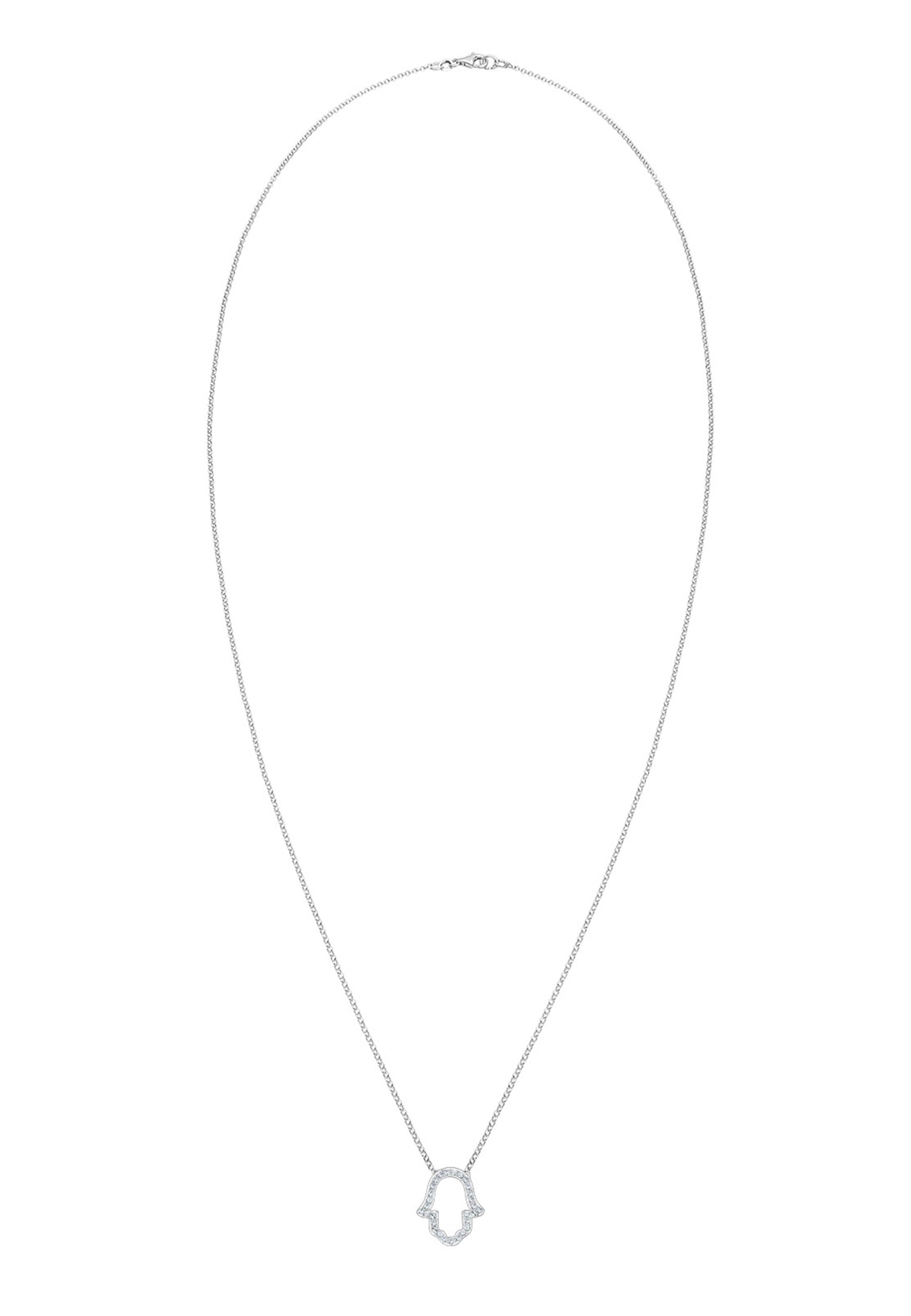 Elli Collierkettchen »Hand der Fatima Hamsa Hand Kristalle 925 Silber«