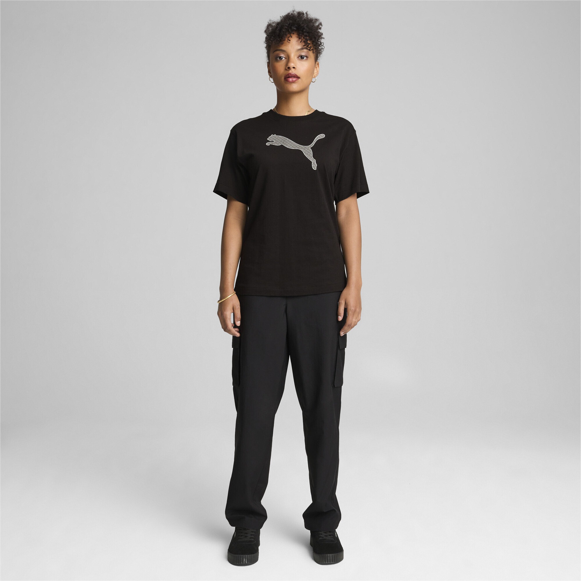 PUMA Sporthose »PUMA POWER Gewebte Cargohose Damen«