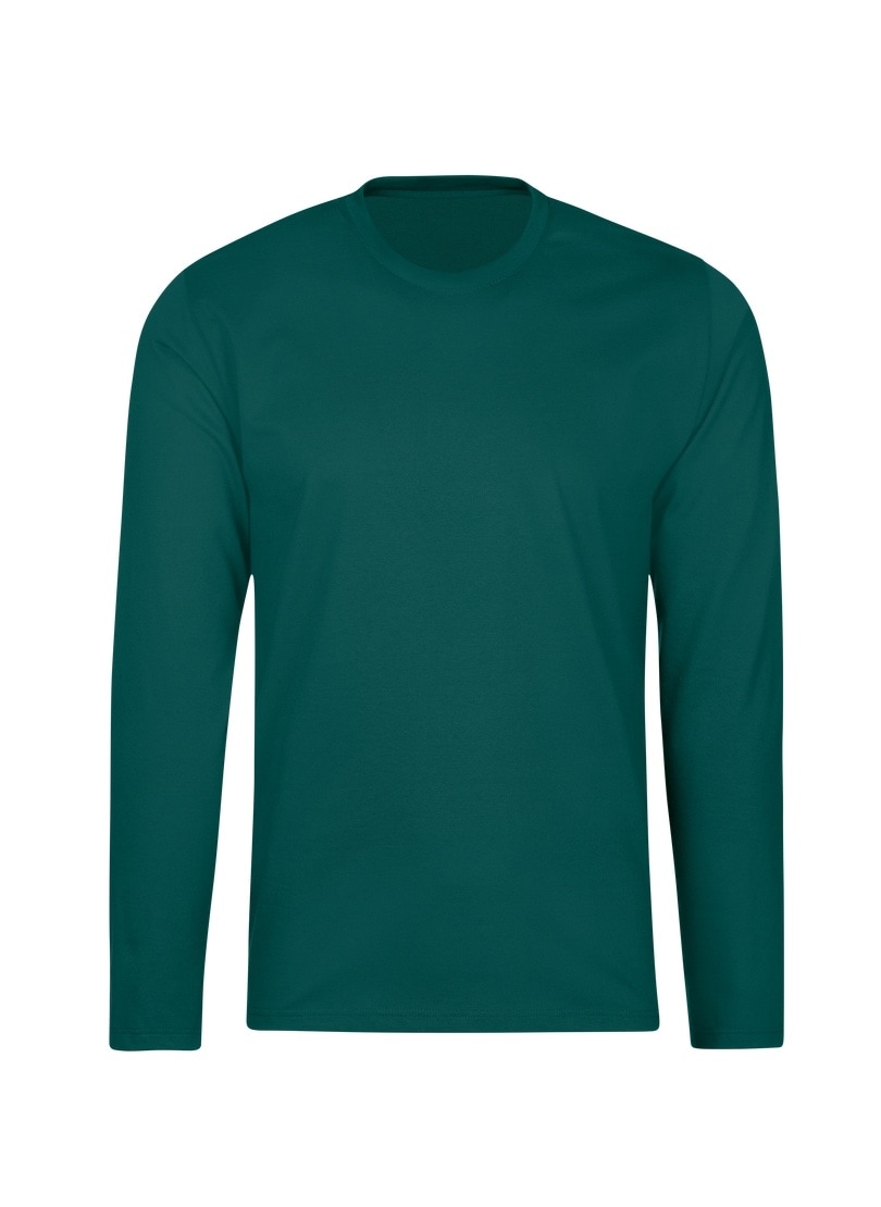 Trigema T-Shirt "TRIGEMA Langarmshirt aus 100% Baumwolle", (1 tlg.) günstig online kaufen