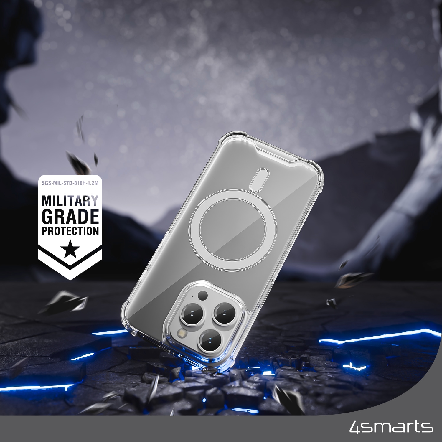 4smarts Backcover »Hybrid Case Ibiza«, Apple iPhone 15, für iPhone 15