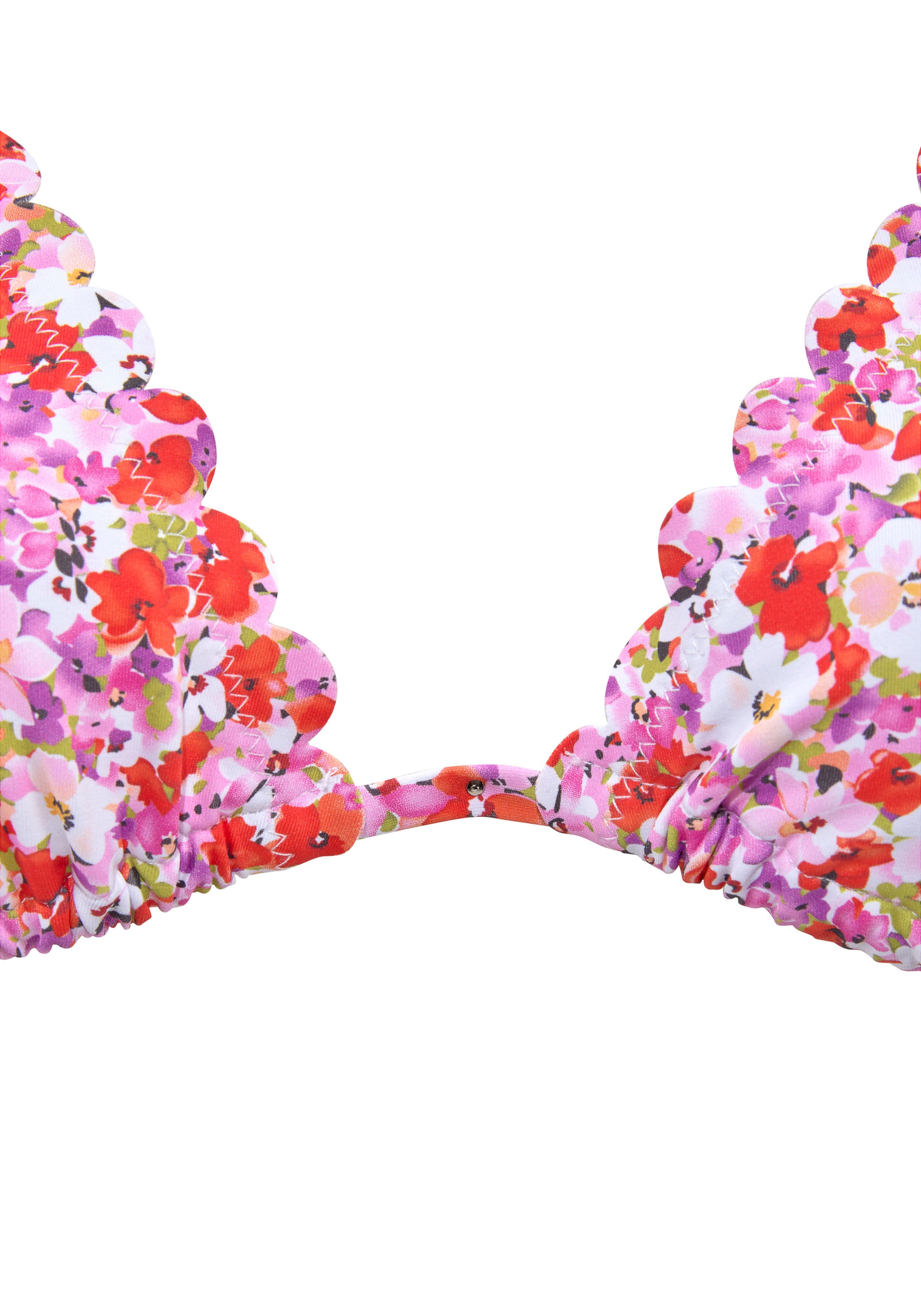 Thumbnail - LASCANA Triangel-Bikini-Top "Jasmin", im Blümchen-Druck