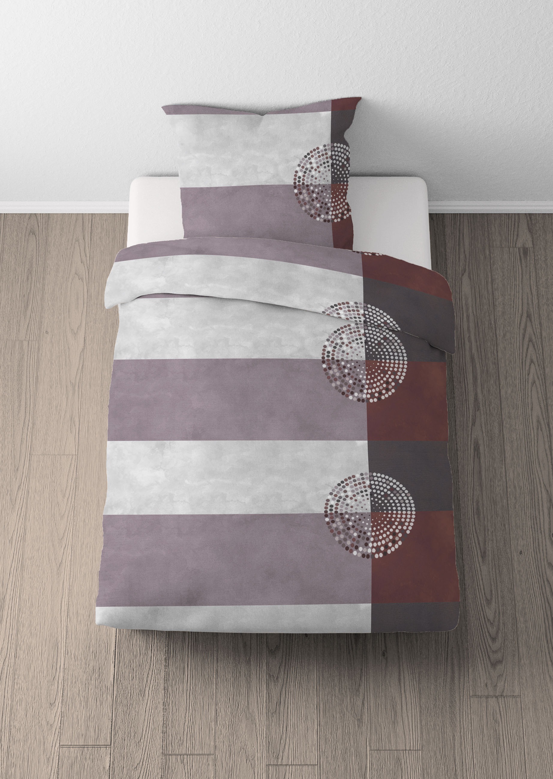 Castell - Markenbettwäsche Bettwäsche "0040795" 2 Stk. hautsympathisch, 100 günstig online kaufen