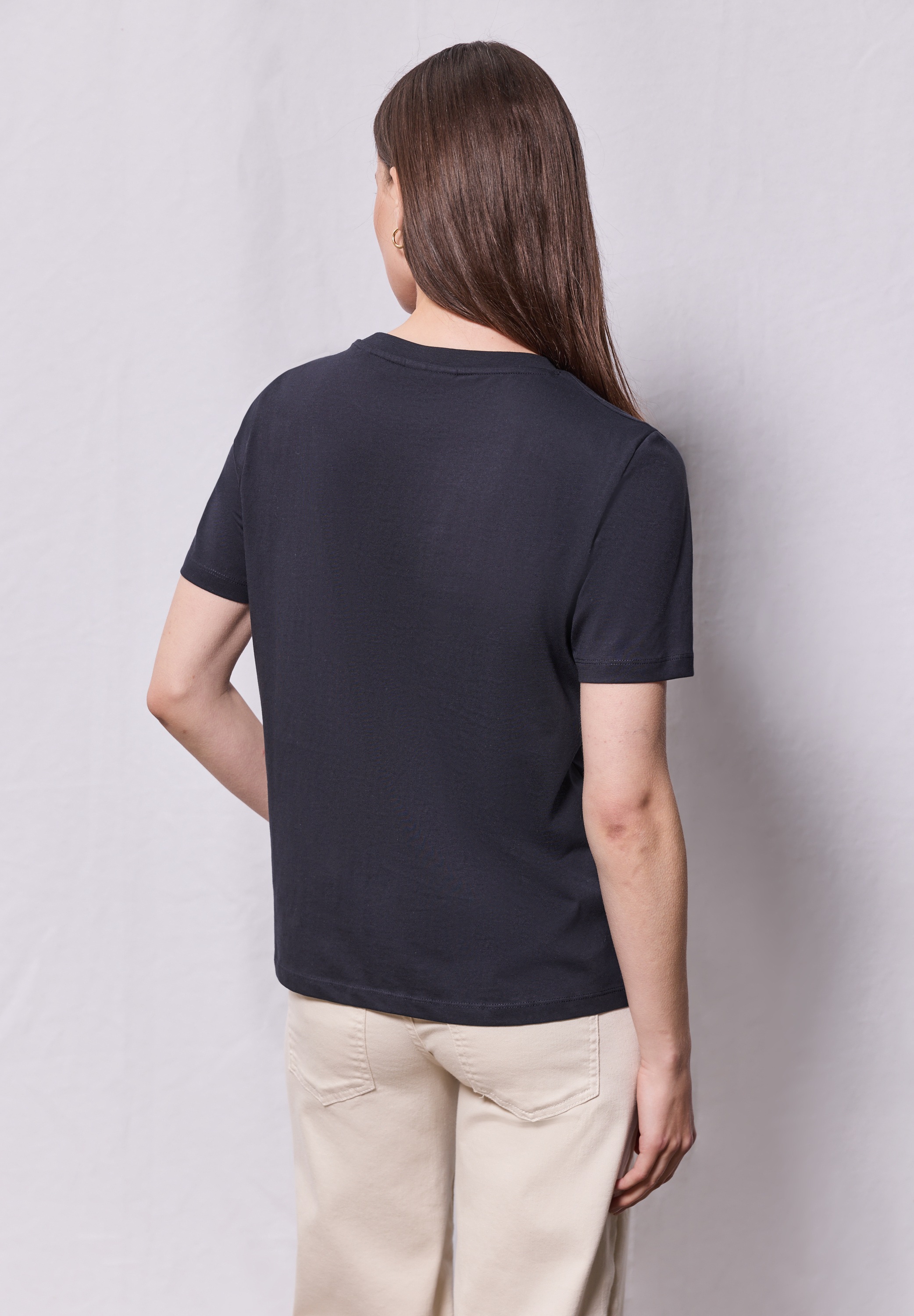 STREET ONE STUDIO T-Shirt, aus reiner Baumwolle günstig online kaufen