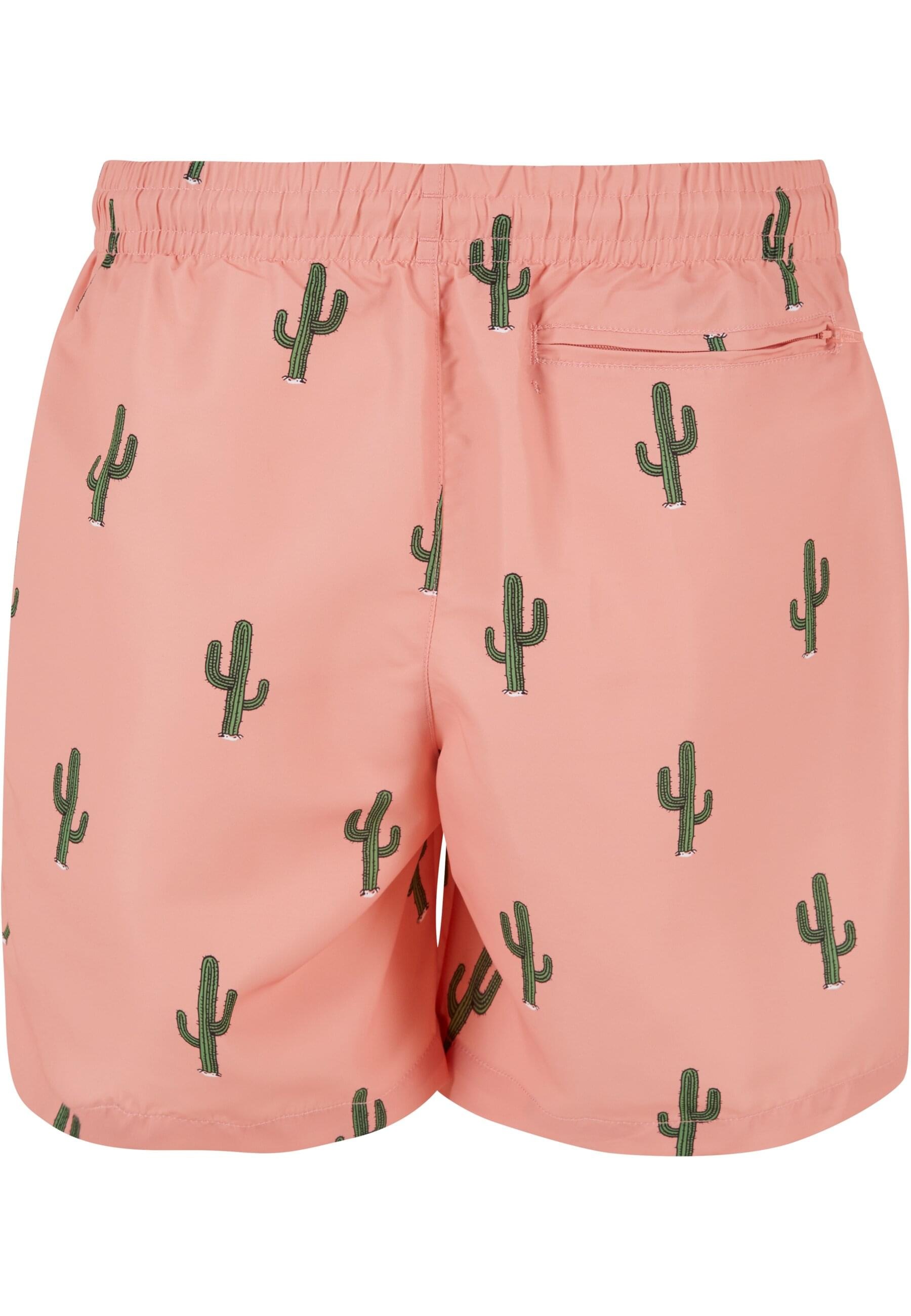 URBAN CLASSICS Badeshorts »Urban Classics Herren Pattern Swim Shorts«