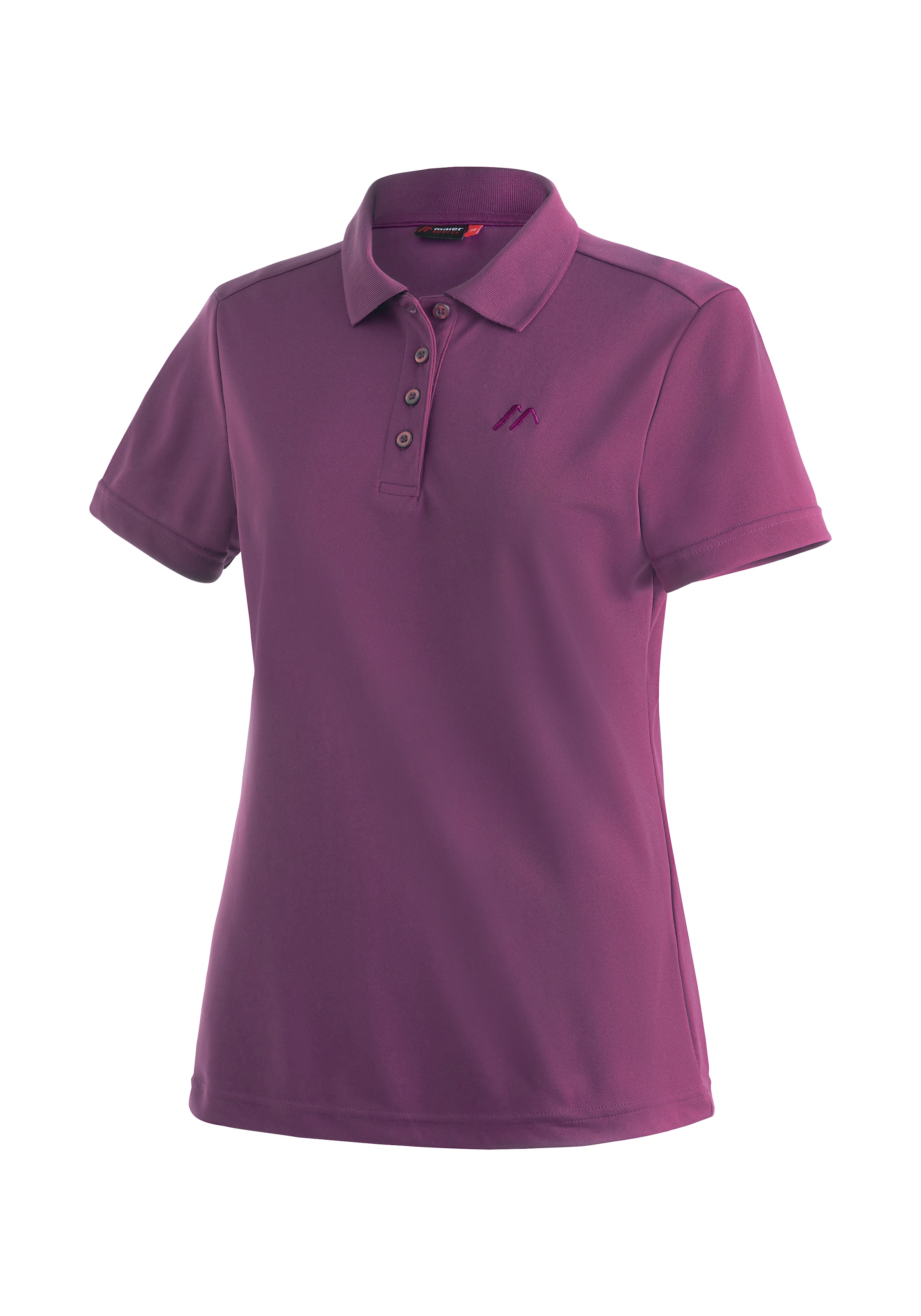 Maier Sports Funktionsshirt »Ulrike«, Damen Polo, pique Poloshirt, schnelltrocknendes Outdoor-Shirt