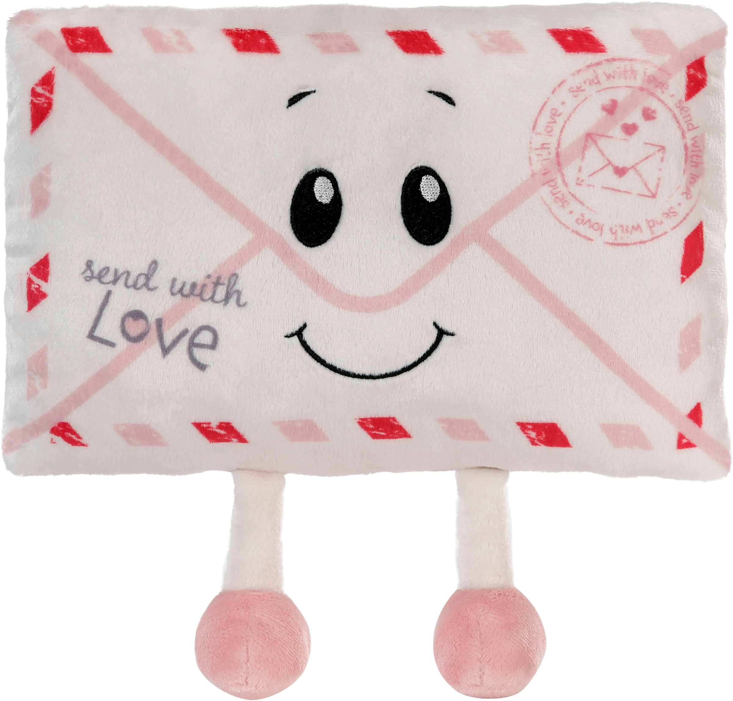 Nici Kuscheltier »Love, Brief 25x16 cm«, enthält recyceltes Material (Global Recycled Standard)