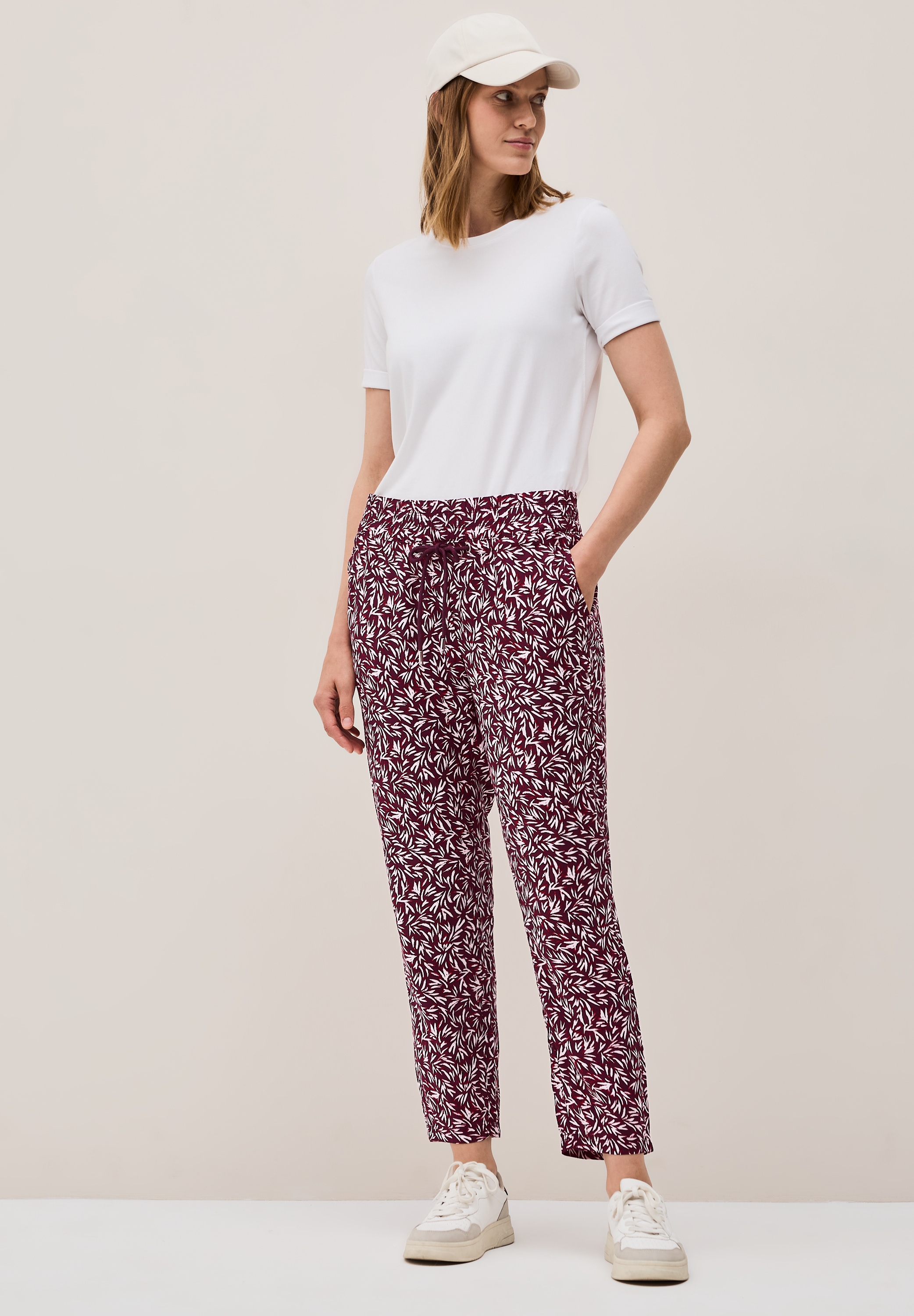 Cecil Jogger Pants, Middle Waist