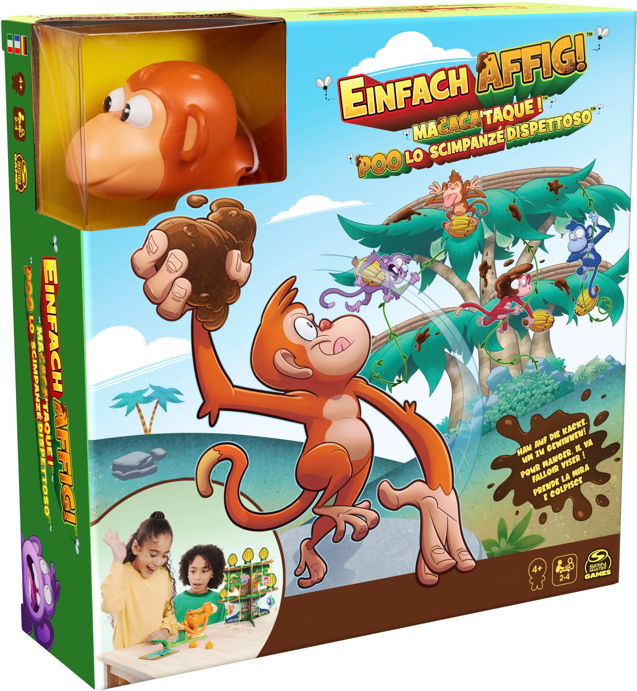 Spin Master Spiel »Einfach affig! (Monkey See, Monkey Poo)«
