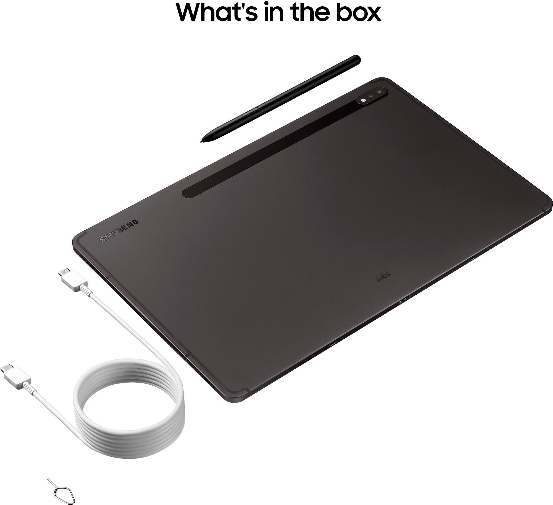 Samsung Tablet »Galaxy Tab S8+ 5G«, (31,5 cm / 12,4 Zoll), Android,One UI,Knox, WQXGA+, 5G,)