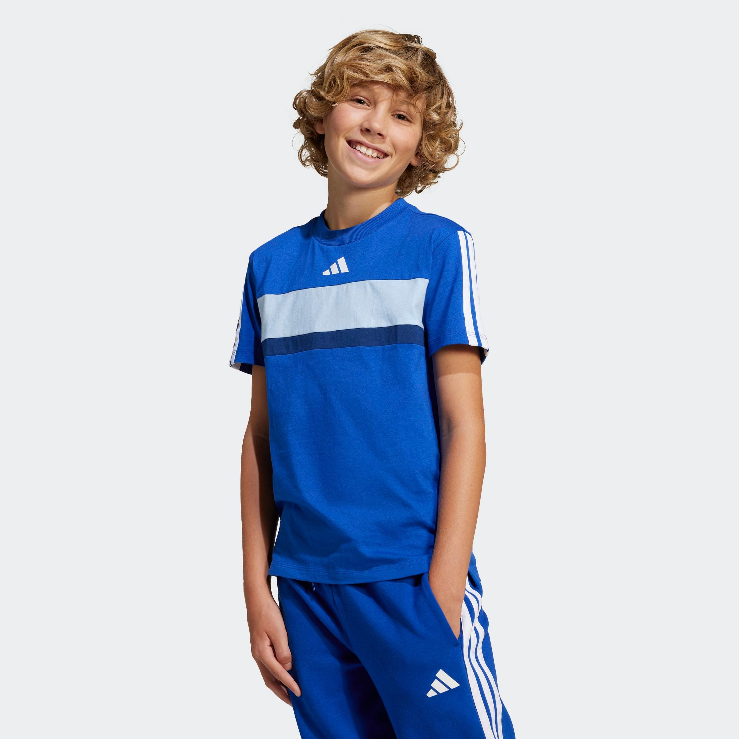 adidas Sportswear "J 3S TIB T" für Kinder, mit Rundhalsausschnitt, Kurzarm, ohne Verschluss