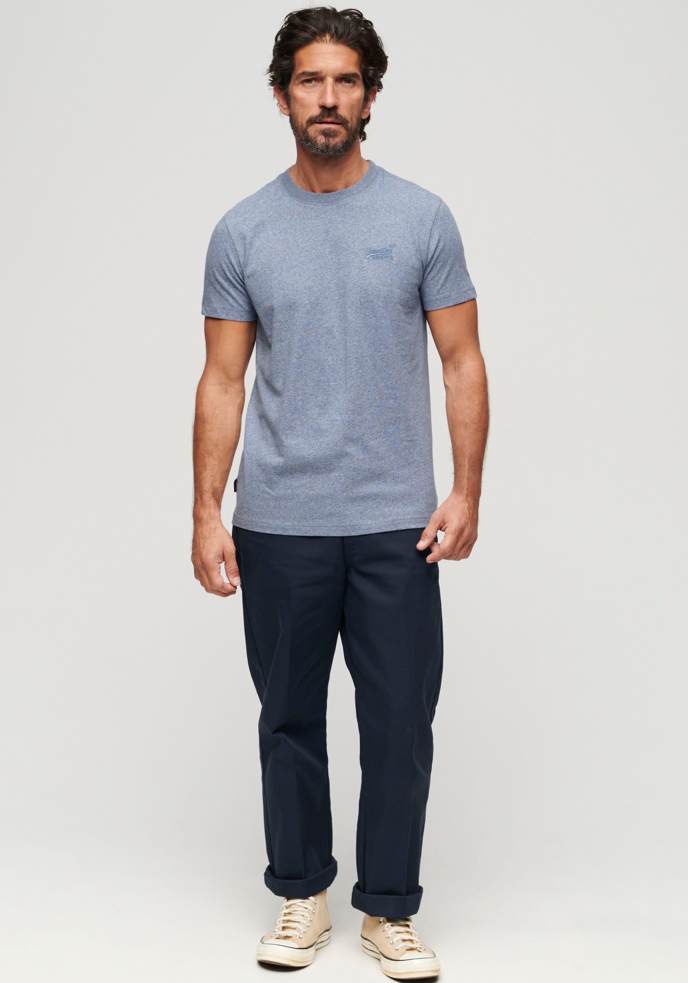 Superdry Rundhalsshirt »ESSENTIAL LOGO EMB TEE«