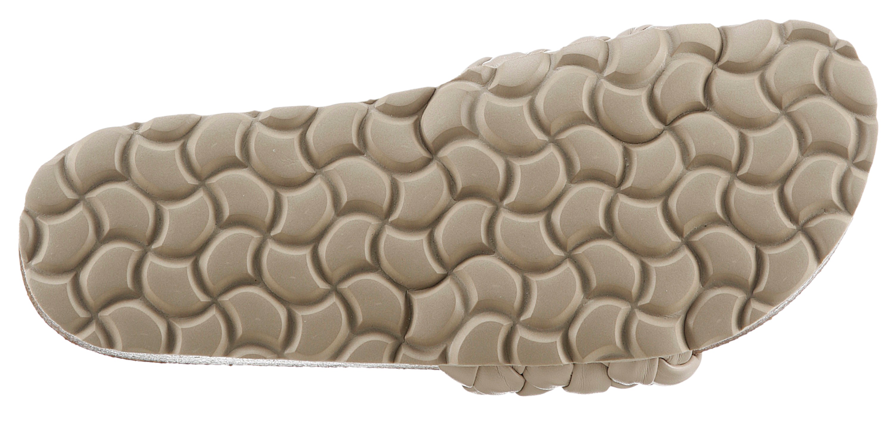 Thumbnail - VERBENAS Pantolette "RICA TRENZA SOFT", Sommerschuh, Schlappen, Strandschuh mit geflochtener Bandage