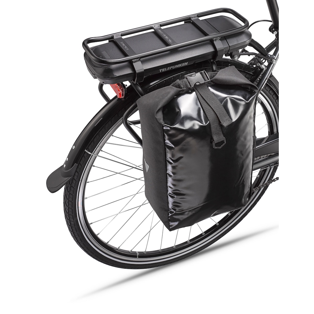 Telefunken E-Bike »Expedition XT480«, 21 Gang, Shimano, Heckmotor 250 W, mit Fahrradtasche