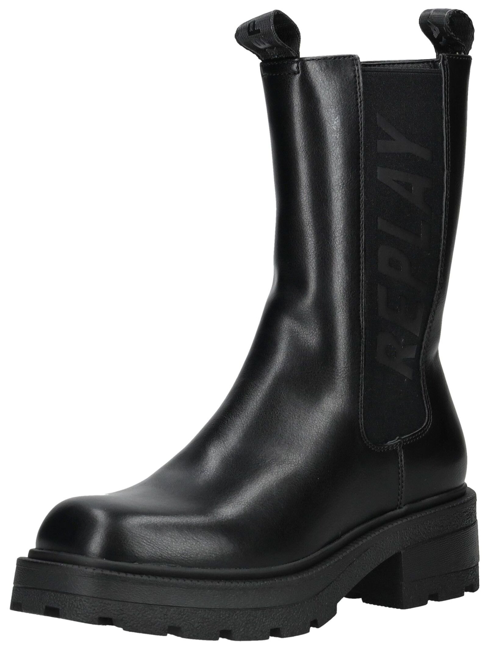 Replay Stiefelette "Replay Stiefelette Lederimitat/Textil" günstig online kaufen