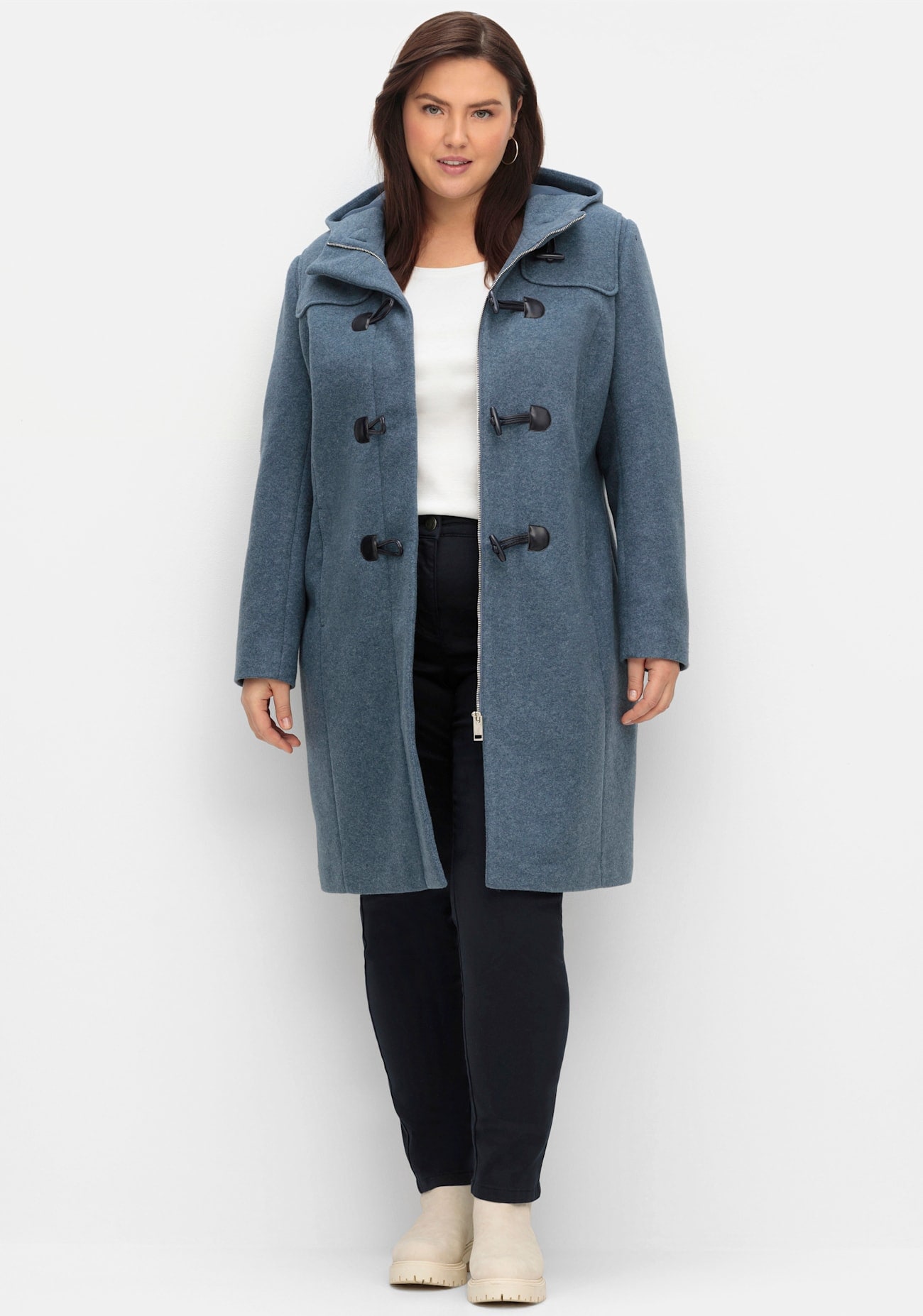 Sheego Dufflecoat günstig online kaufen