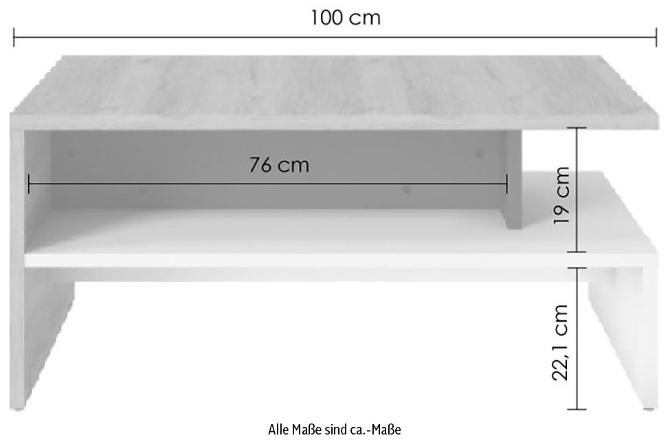 INOSIGN Couchtisch »Novena«, Breite 100 cm