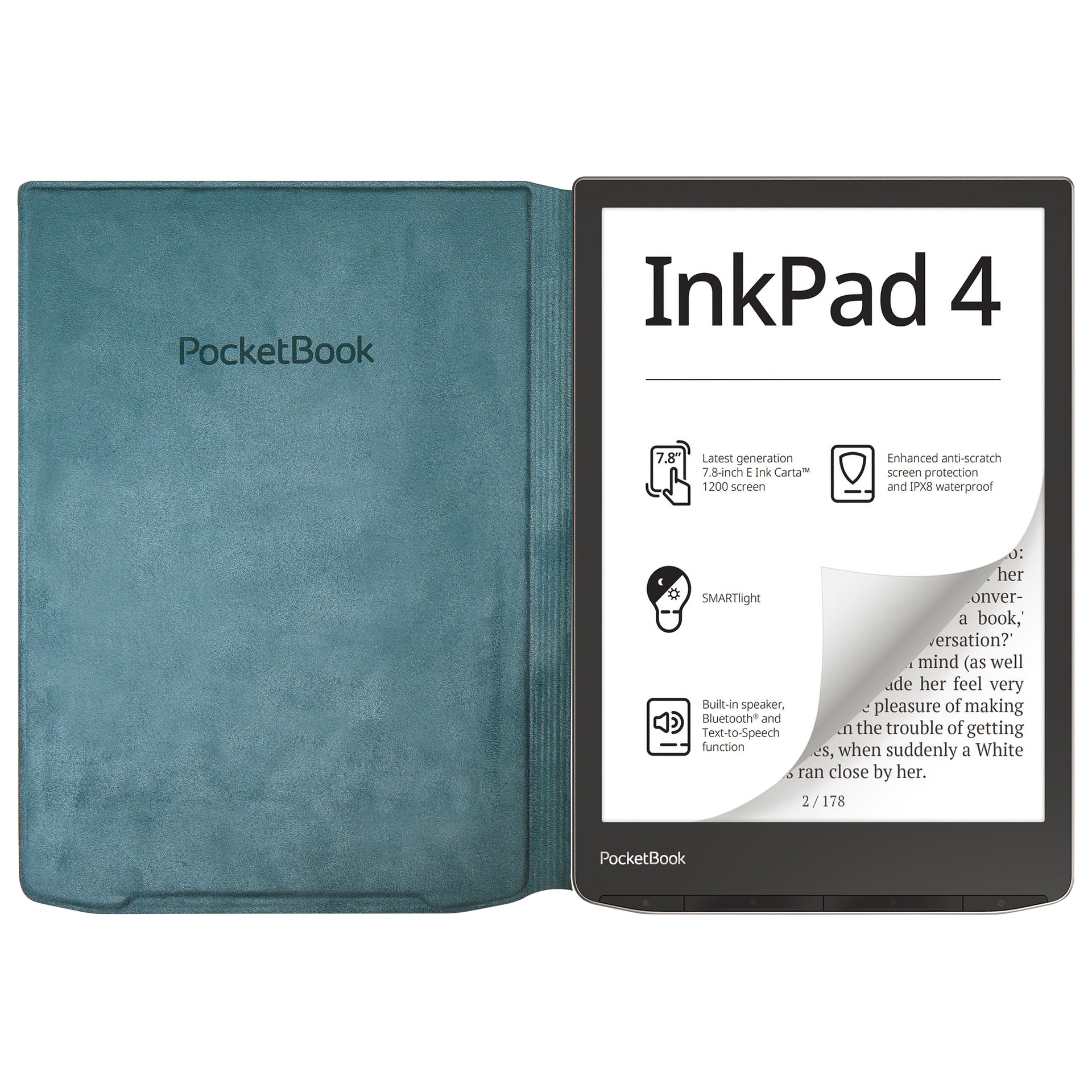 PocketBook Flip Case »Flip Cover«, für PocketBook InkPad 4 und InkPad Color 2