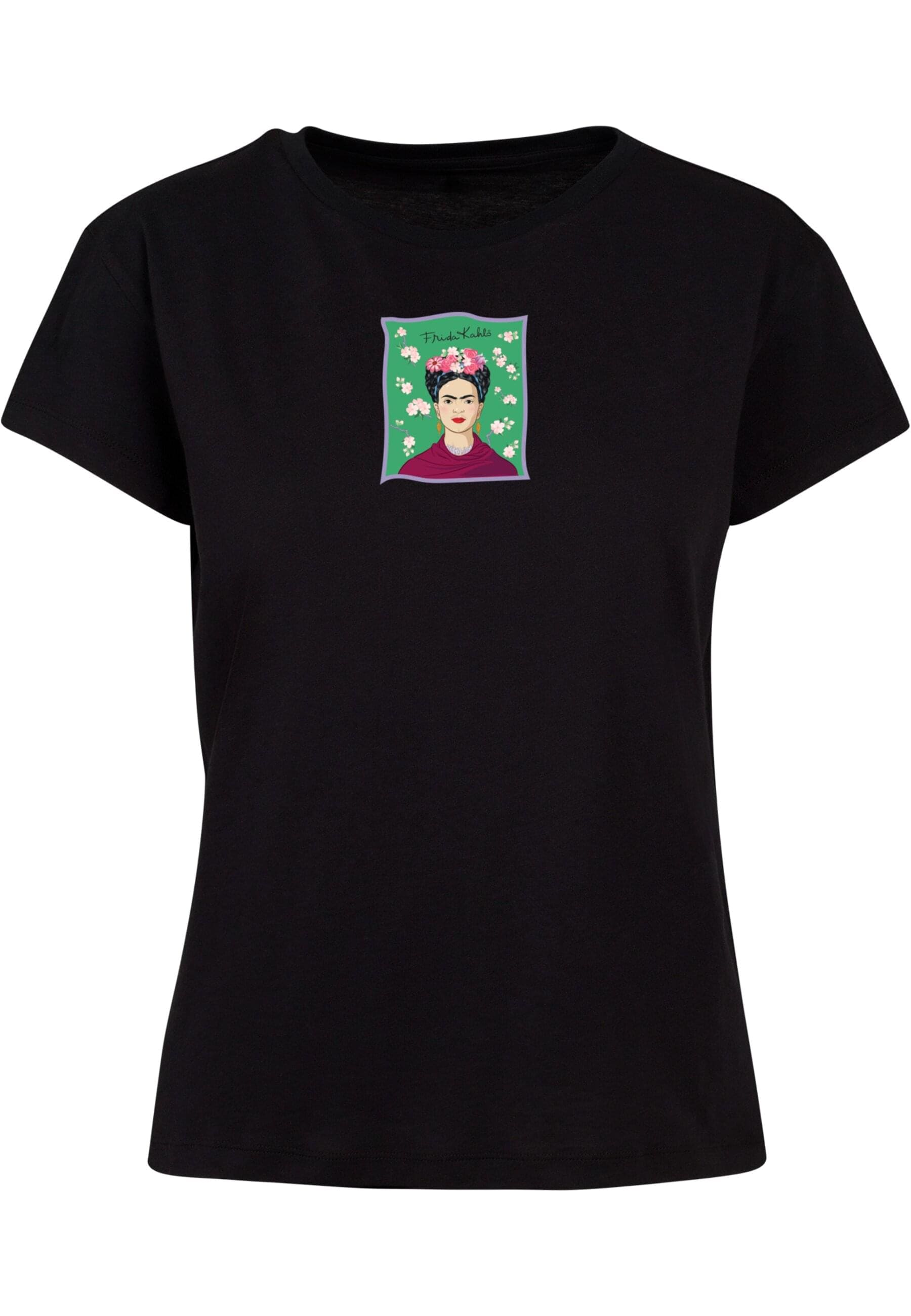 Merchcode T-Shirt "Merchcode Damen Ladies Frida Kahlo - Green Box Tee" günstig online kaufen