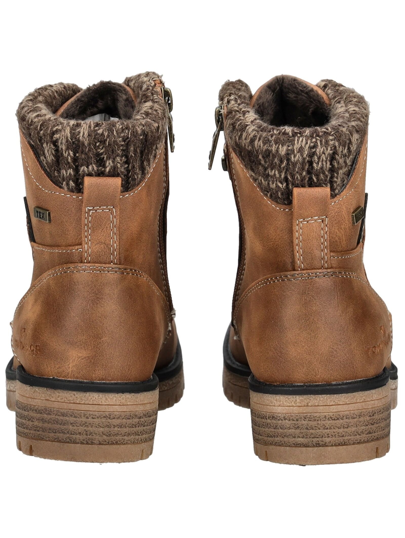 TOM TAILOR Schnürstiefelette »Tom Tailor Stiefelette Lederimitat«