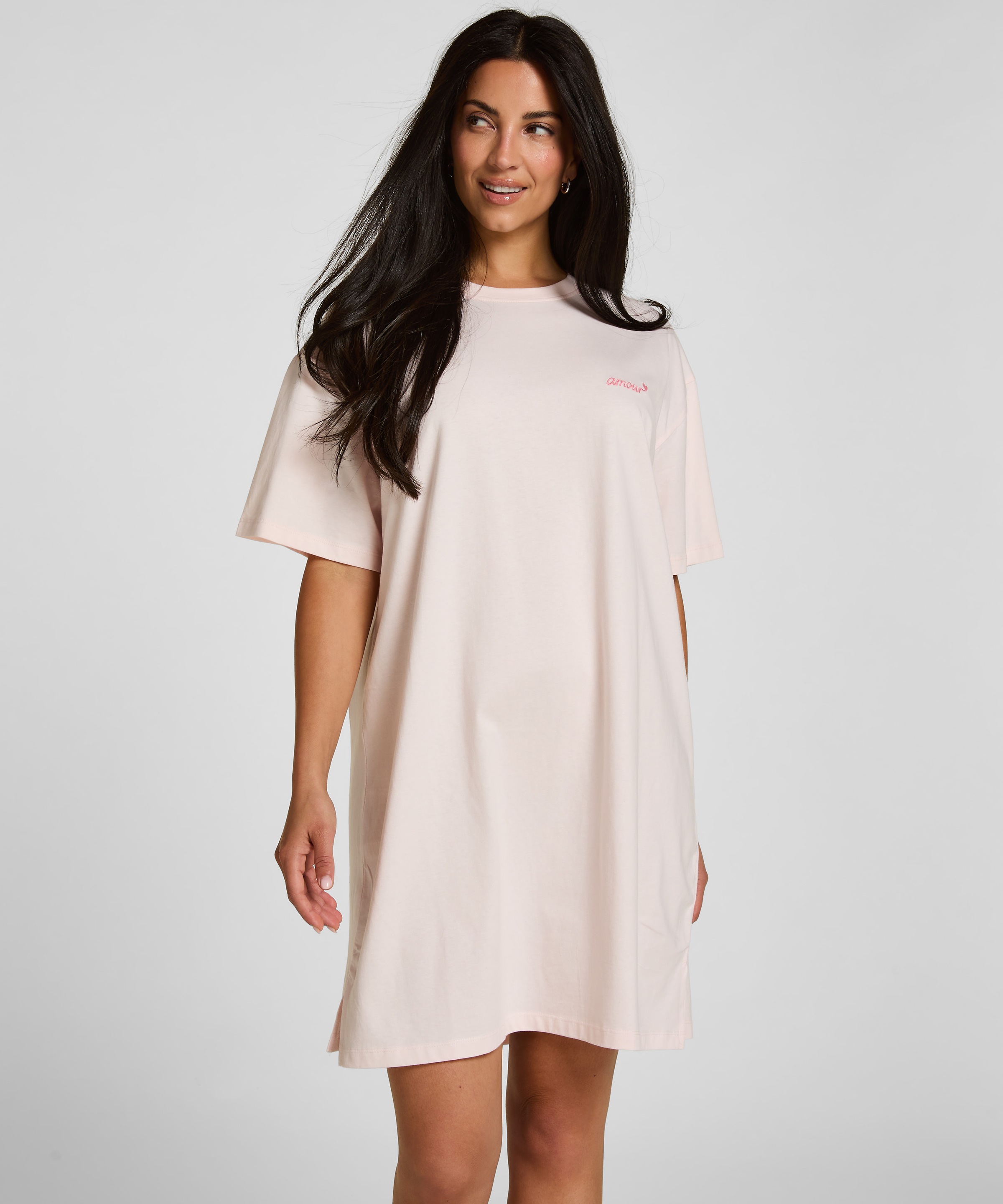 Hunkemöller Schlafanzug "Roundneck Nightshirt"