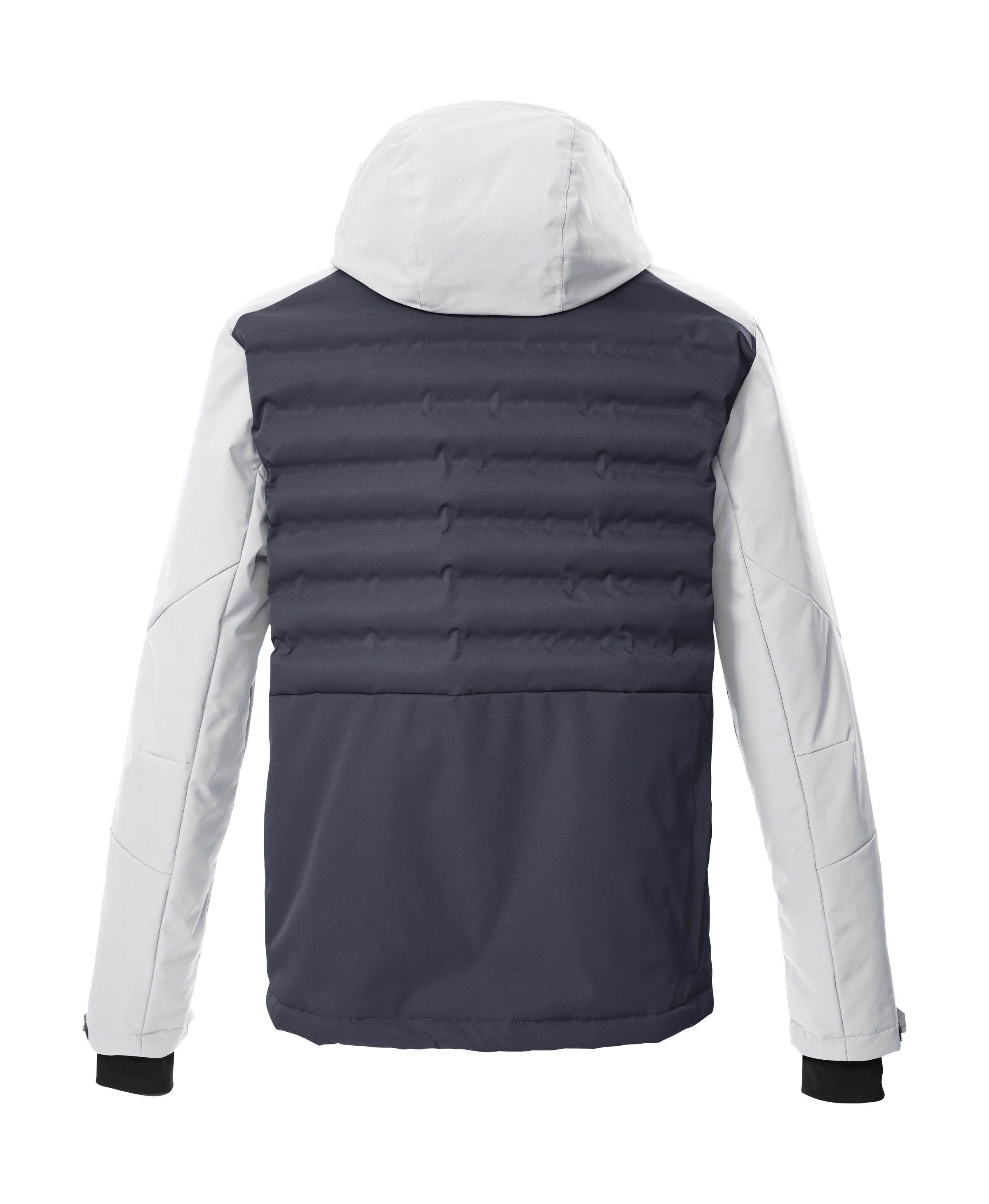 Killtec Skijacke »KSW 72 MN SKI JCKT«, Moderne Hybridoptik, winddicht, wasserabweisend, atmungsaktiv