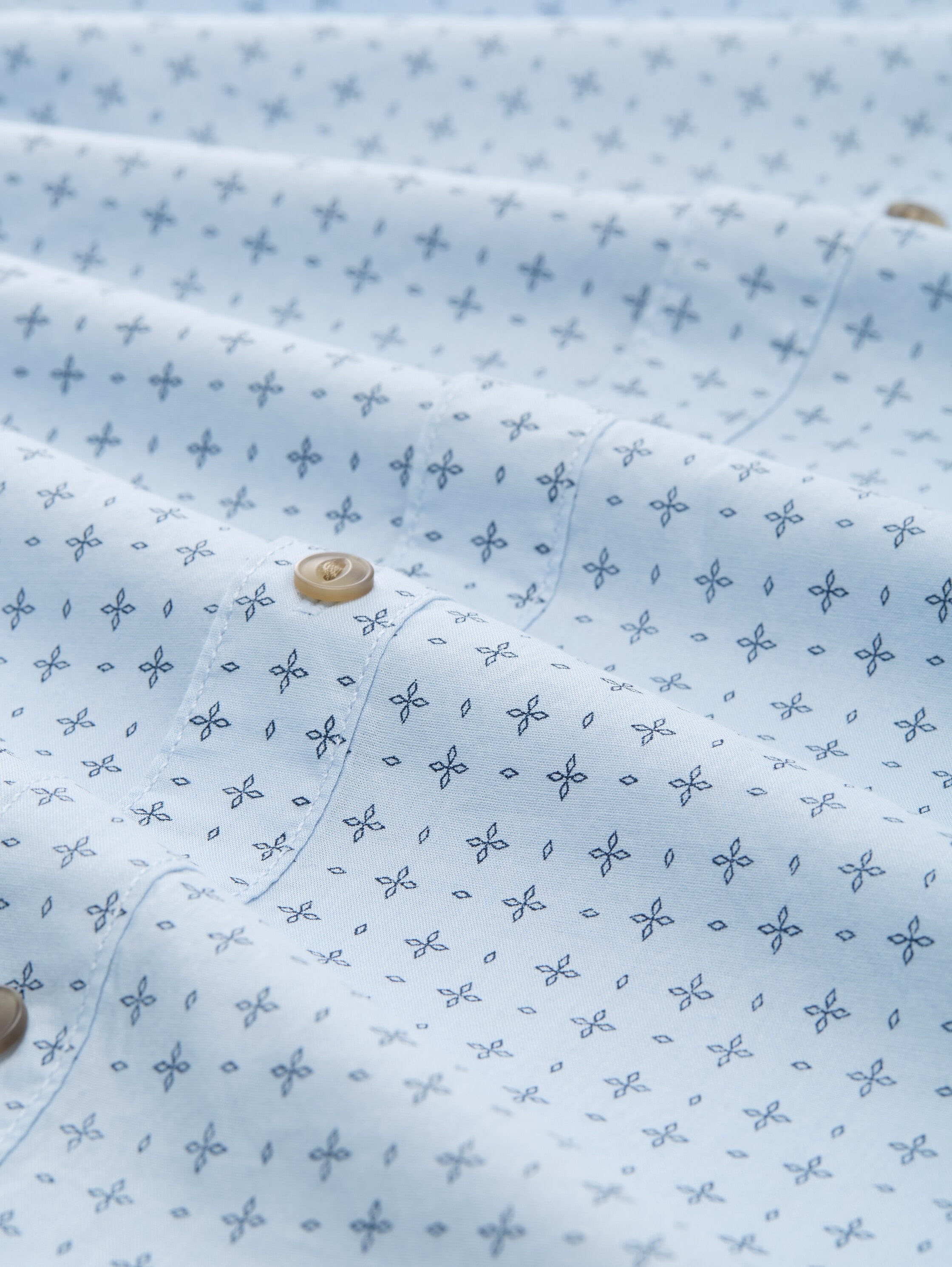 TOM TAILOR Denim Langarmhemd »POPLIN«, mit Streifenmuster