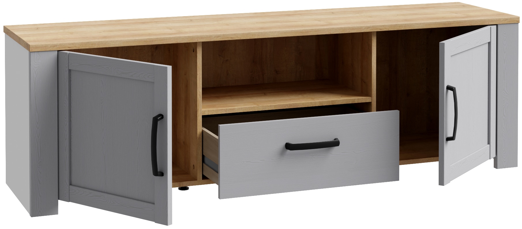 FORTE Lowboard »Bohol TV-Board, TV-Schrank«, Breite 166 cm