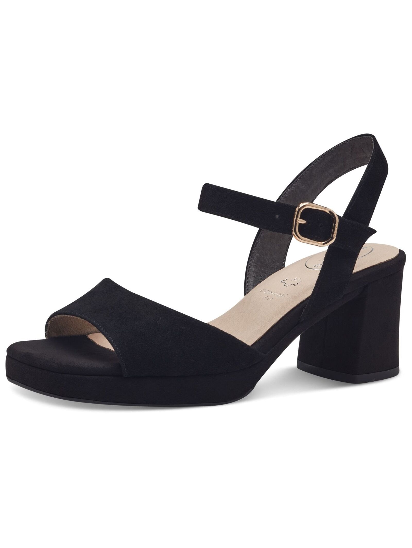 Tamaris Riemchensandale "Tamaris Sandalen Veloursleder" günstig online kaufen