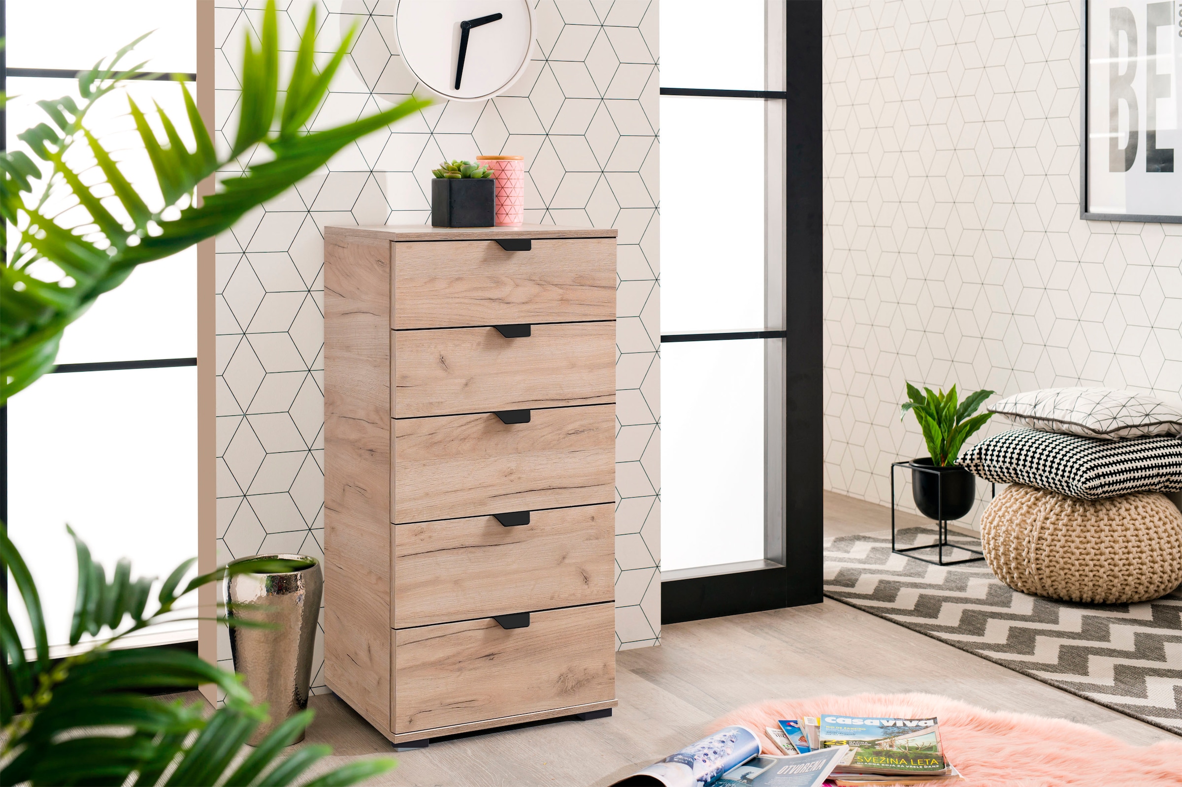 INOSIGN Kommode "Duero Schubkastenkommode", mit 5 Schubkästen, Breite ca. 4 günstig online kaufen