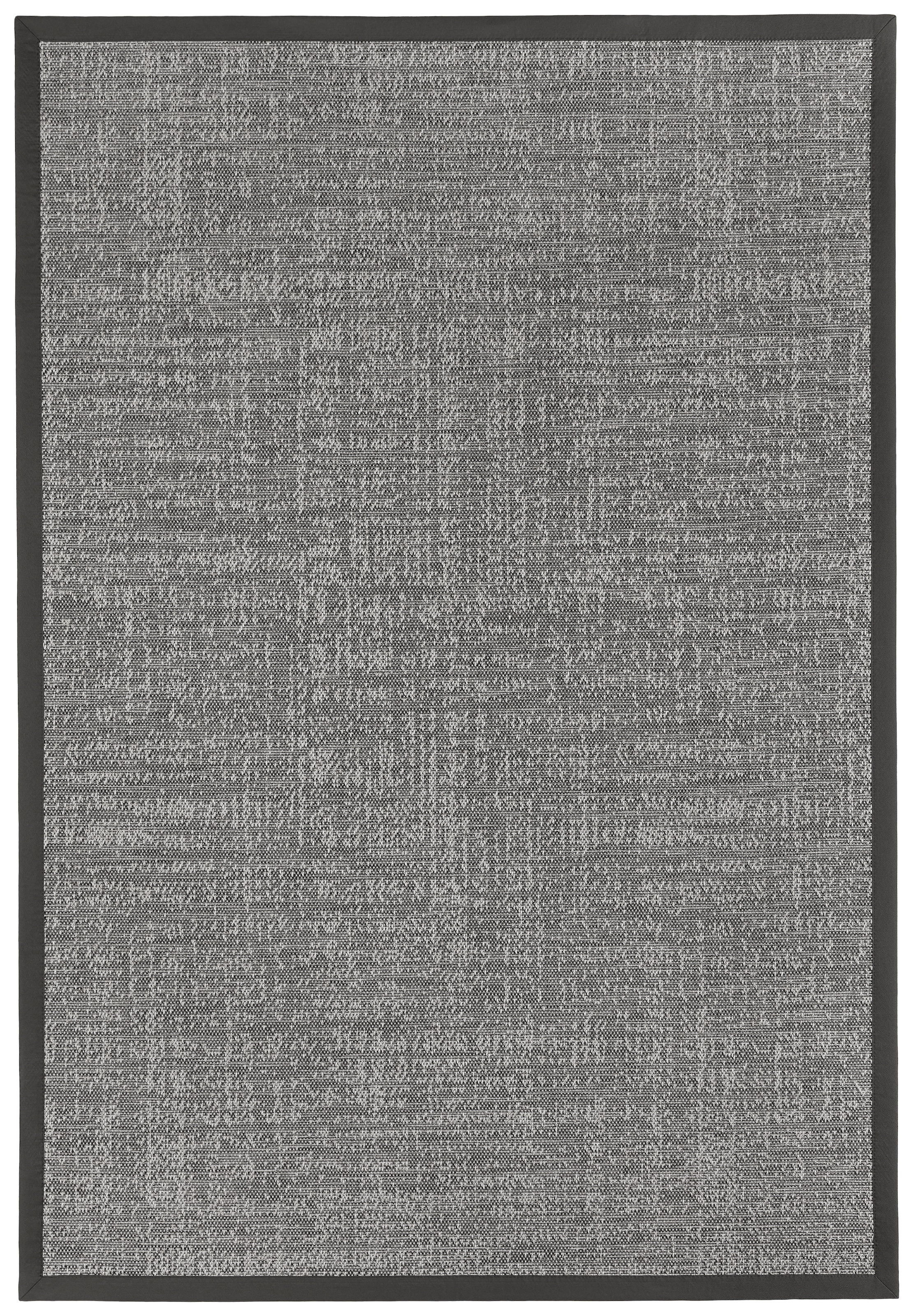 Dekowe Teppich »Basic S2 Chiffron«, rechteckig, 10 mm Höhe, meliert, moderne Optik, mit Bordüre, In- und Outdoor geeignet