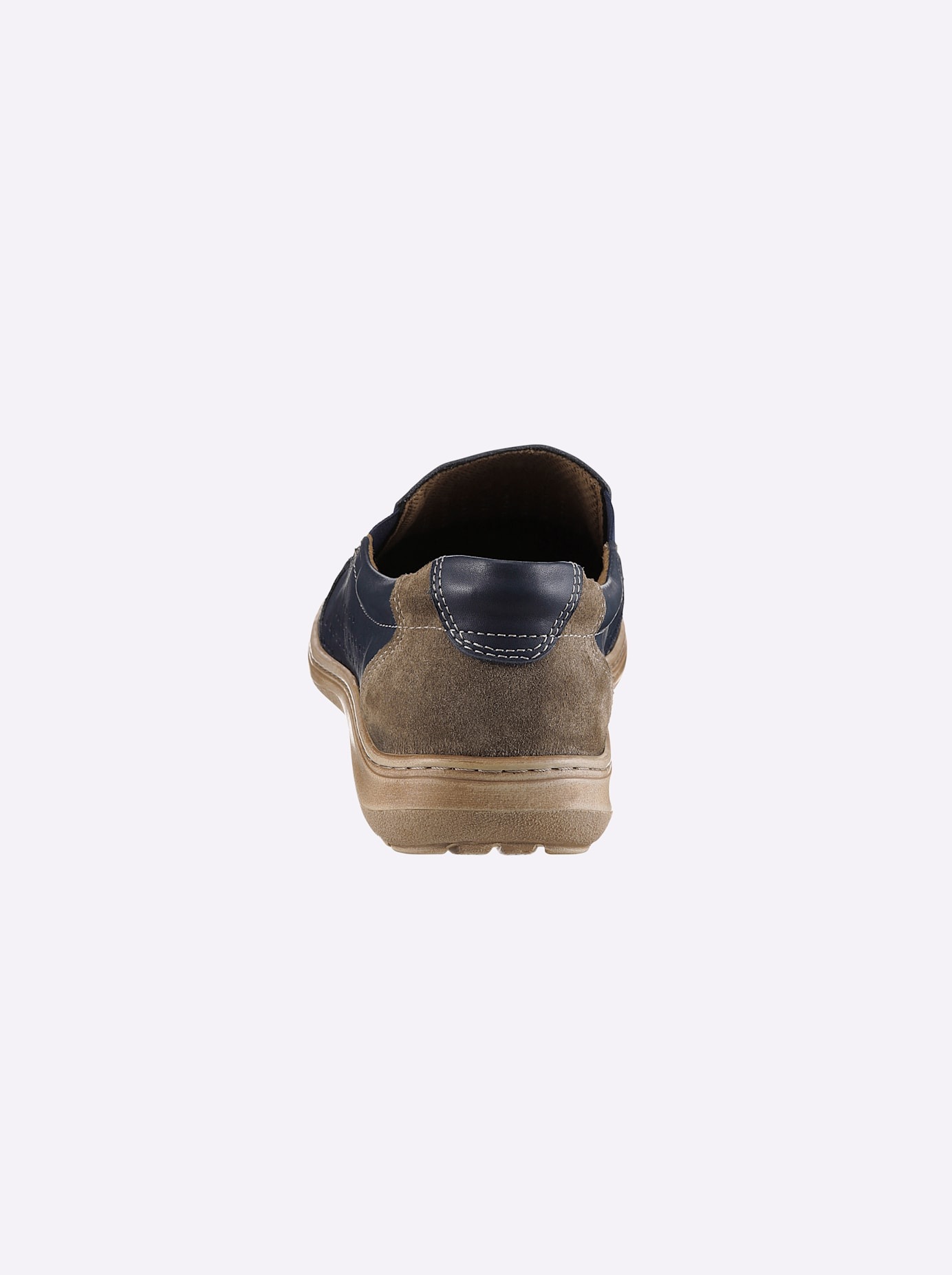 Slipper CLASSIC, Herren, Gr. 44, marine, Glattleder, Leder, Rindsleder, Schuhe Slipper 2