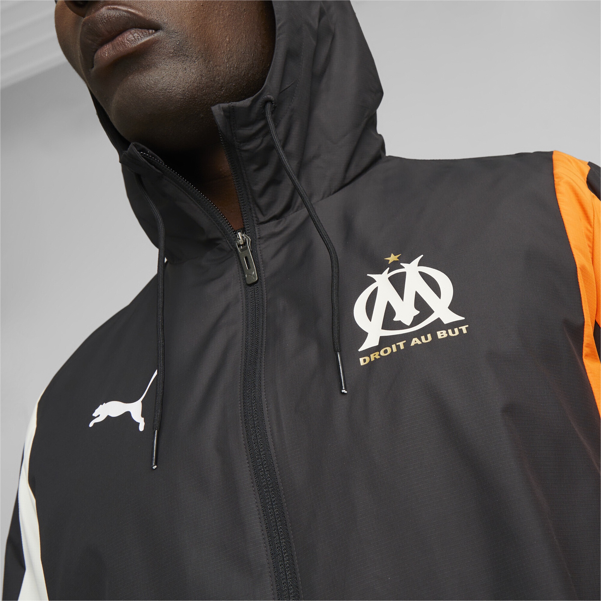 PUMA Trainingsjacke »Olympique de Marseille Pre-match Fußballjacke Herren«