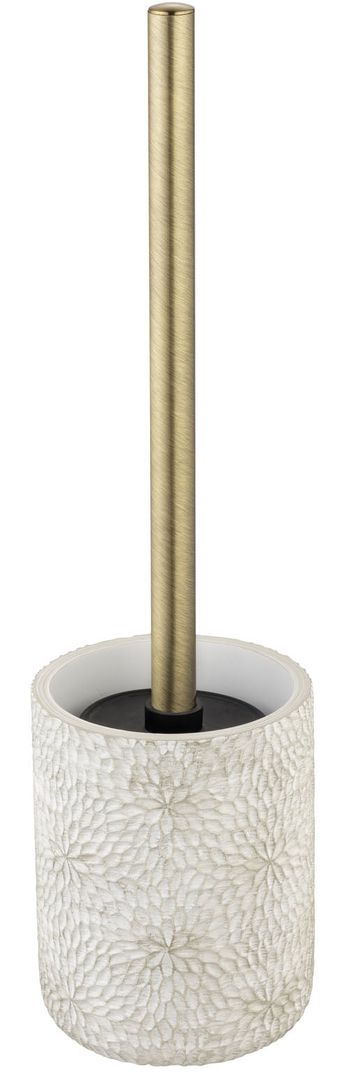 WENKO WC-Garnitur "Montalfano" aus Kunststoff  Polyresin (Kunststein) günstig online kaufen